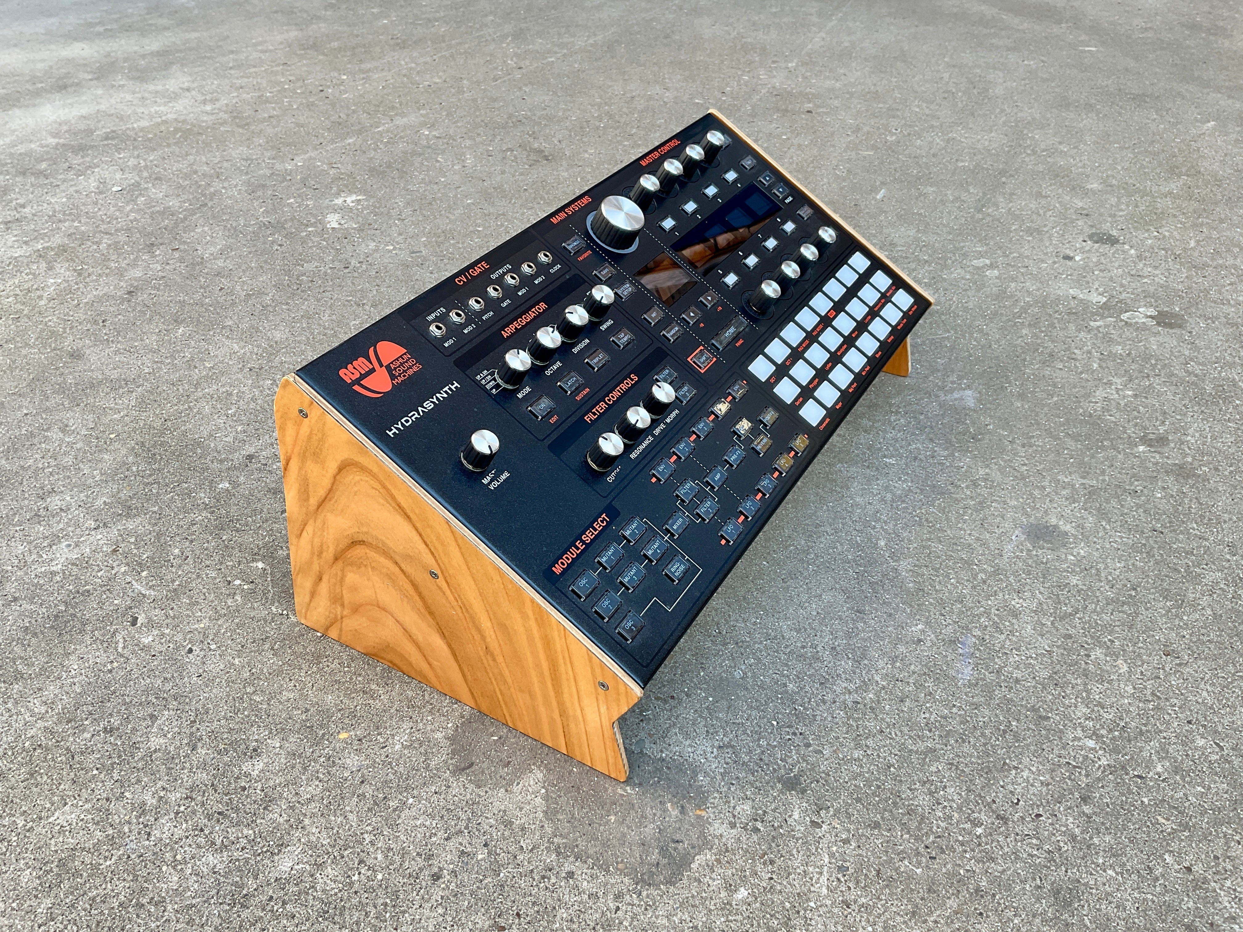 Hackbrett Stand für ASM Hydrasynth / Handgefertigt