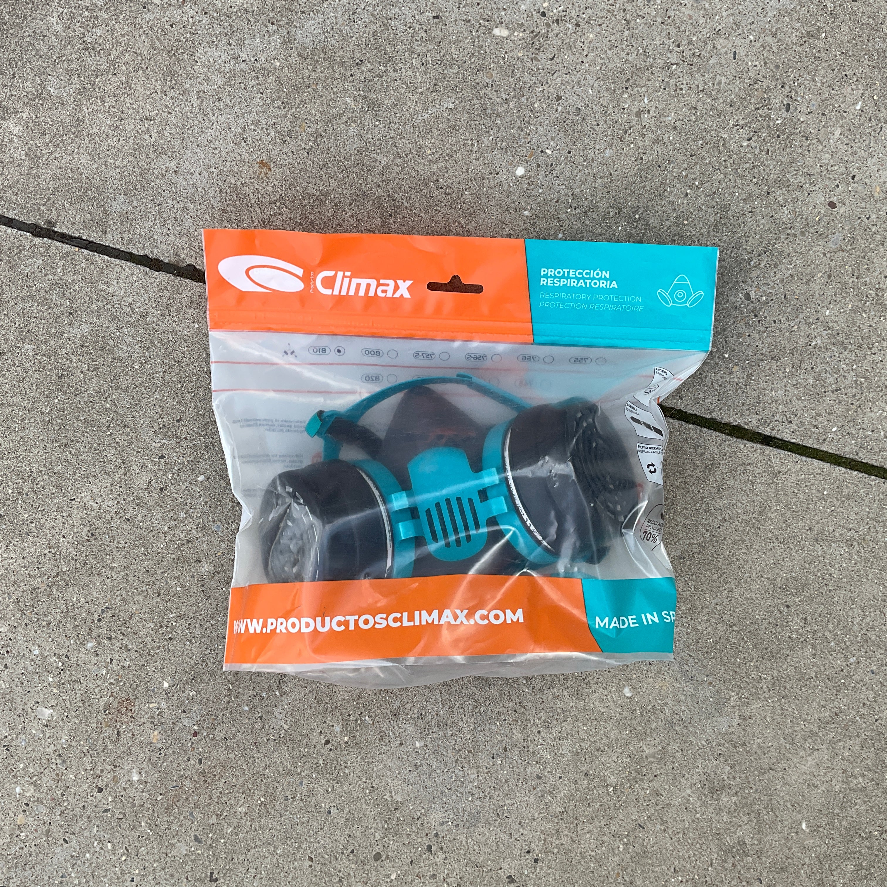 Climax Halbmaske 810 A2P3 Set mit 2x Filter