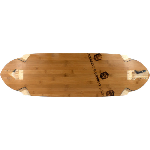 bambus skateboard Hackbrett Krokodil Bambus