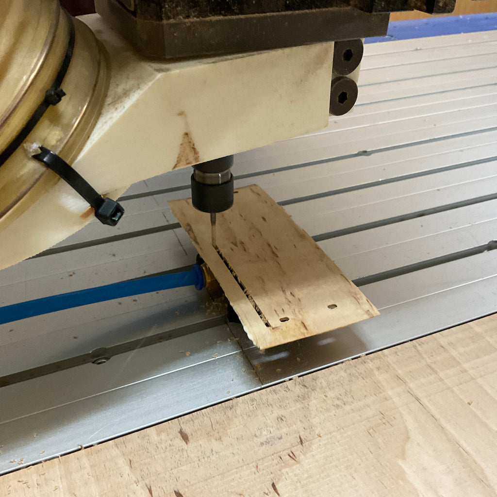 Hackbrett Eurorack Blende 8HP / 20 Jahre Hackbrett Birke