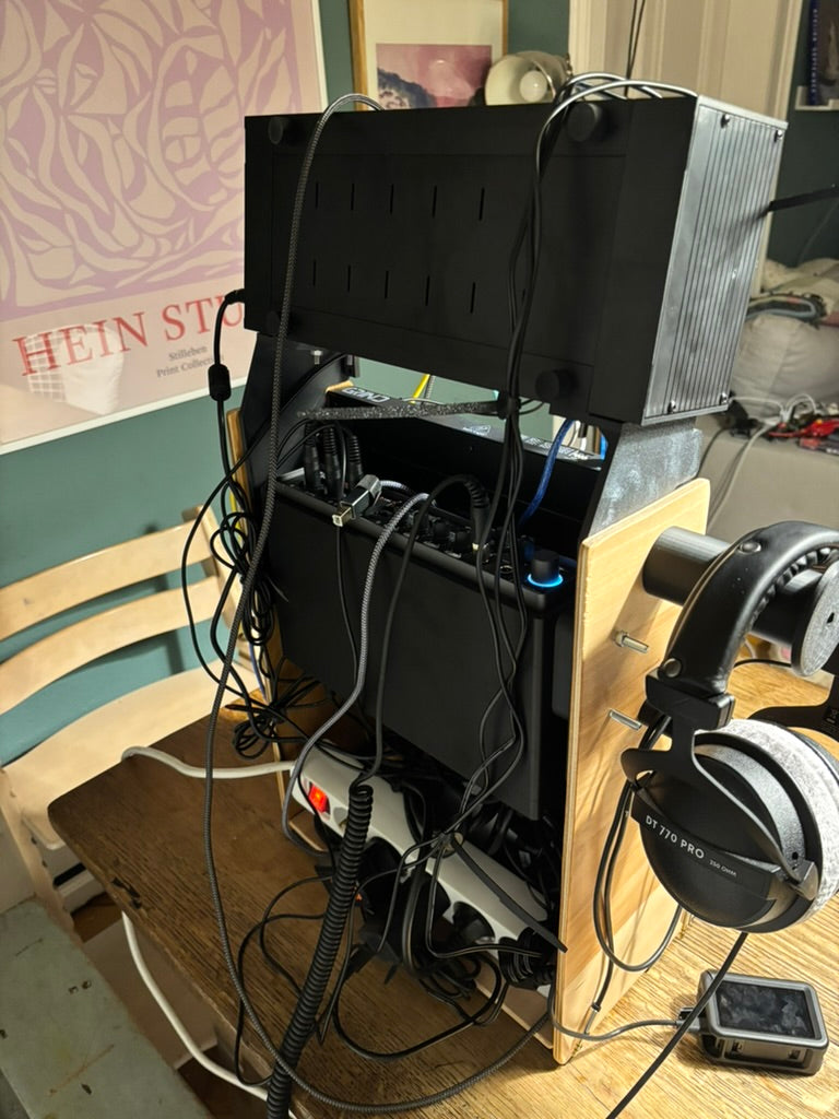 2er Rack für Behringer Spice, Edge, Grind und Crave / 3D gedruckt