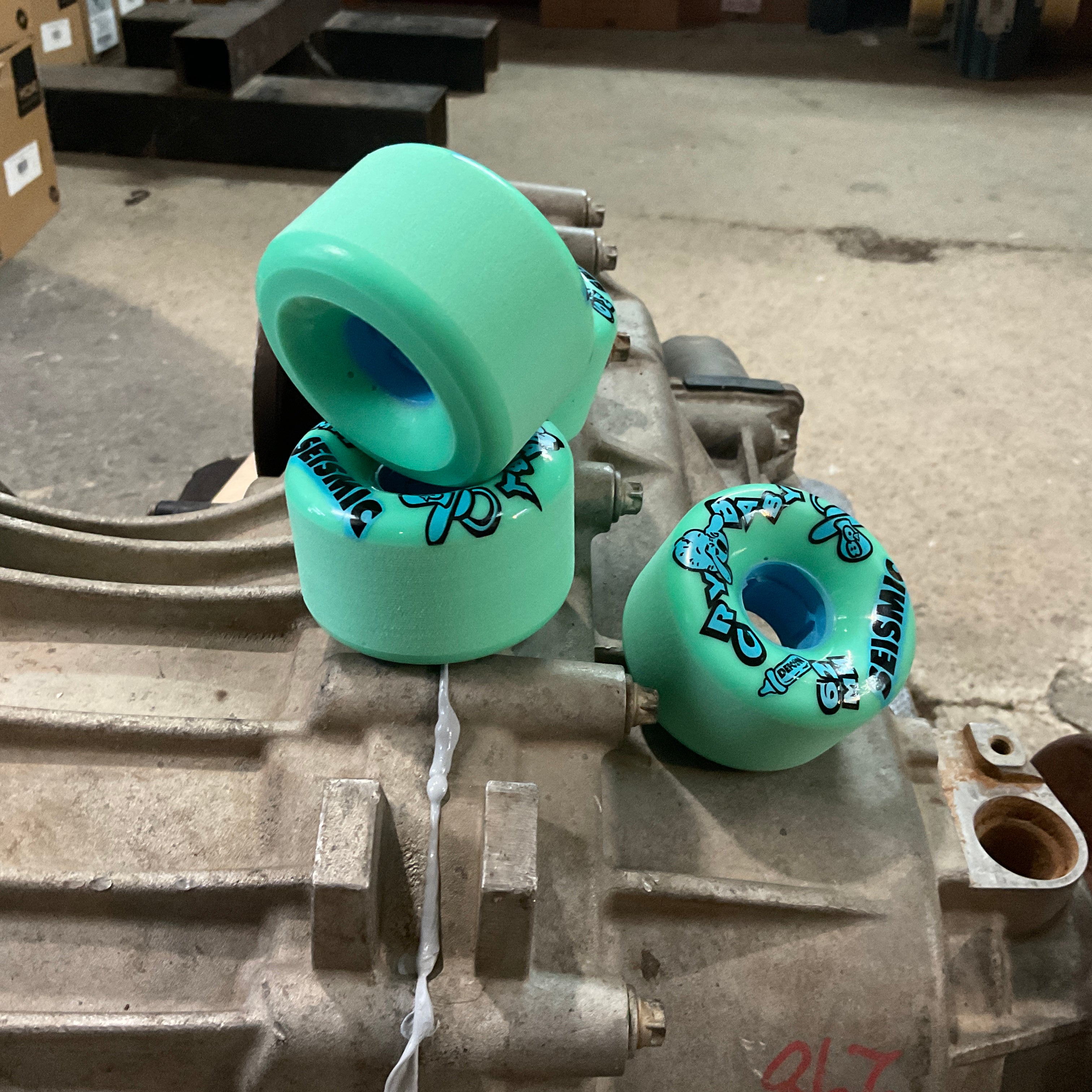 Seismic Cry Baby 62mm 80a Mint (defcon urethane)