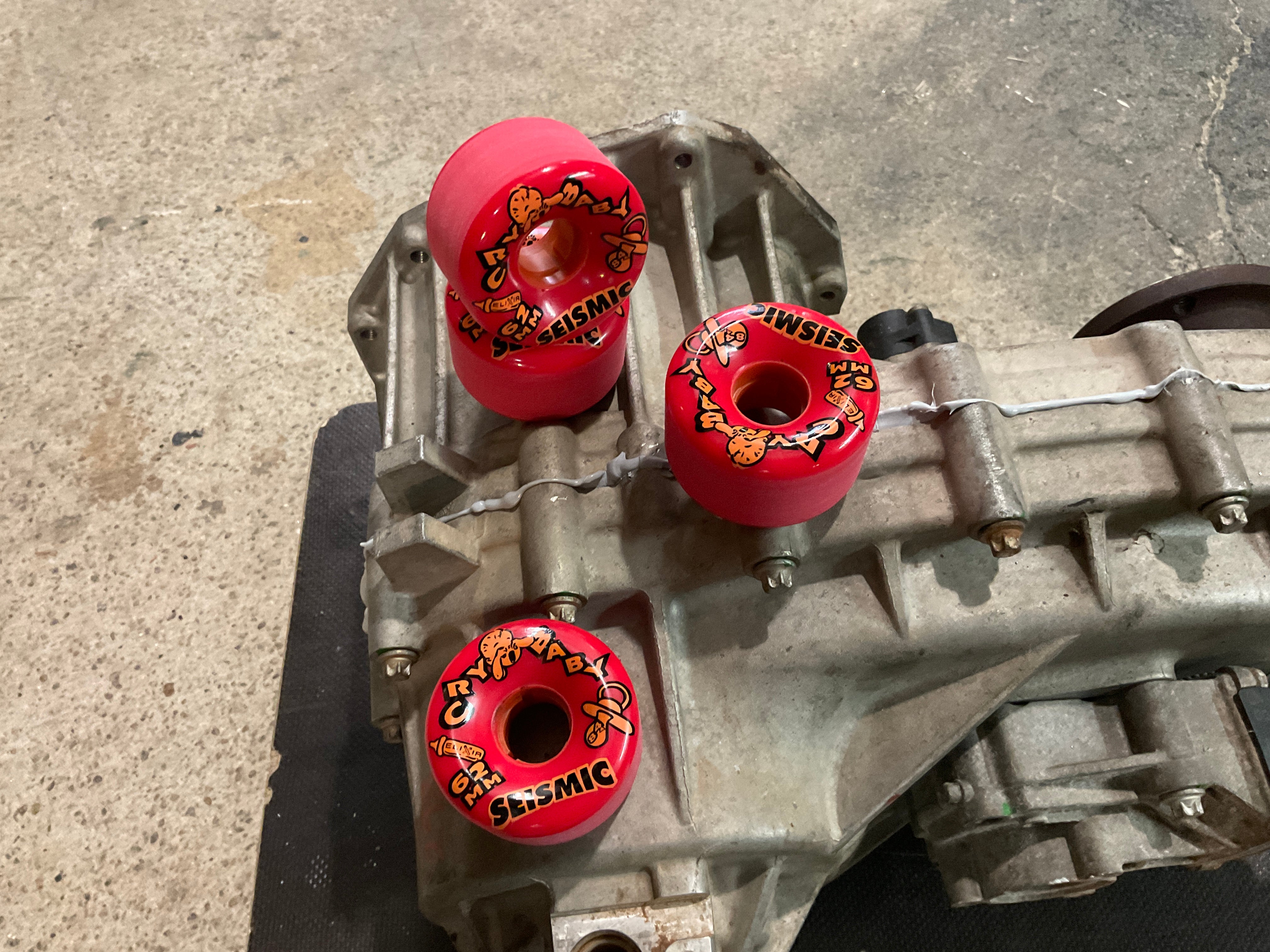 Seismic Cry Baby 62mm 84a Red Elixir (stoneground)