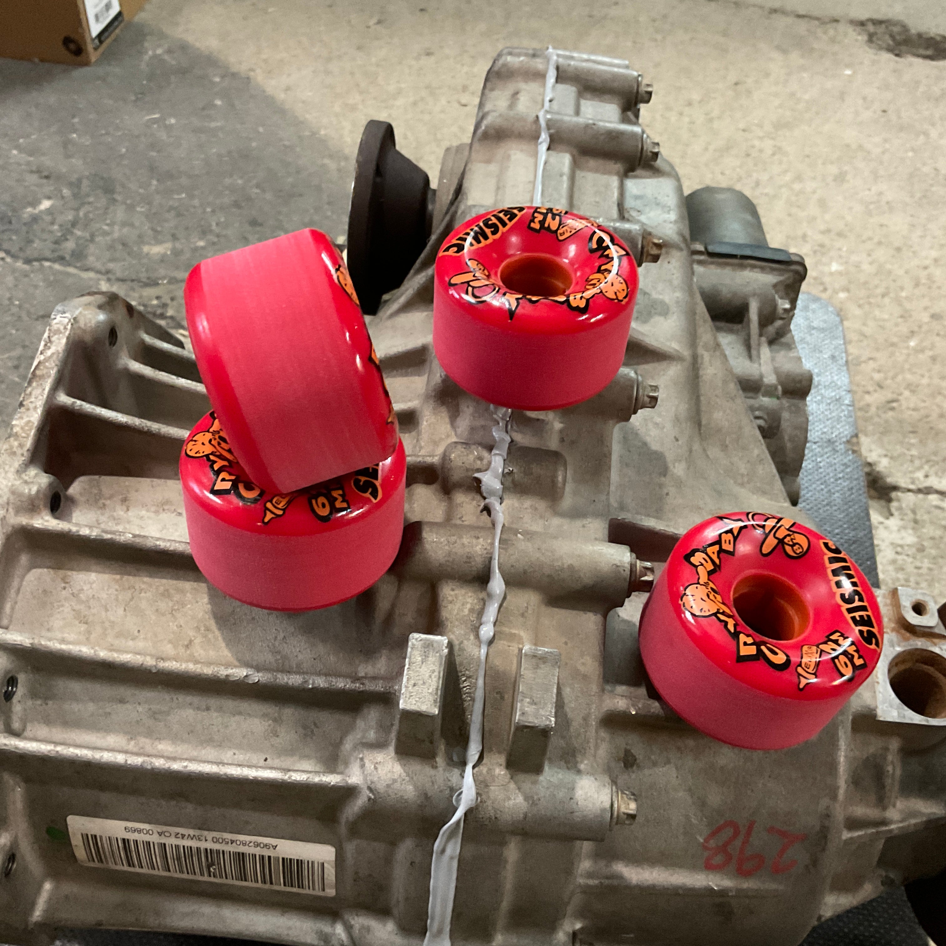 Seismic Cry Baby 62mm 84a Red Elixir (stoneground)