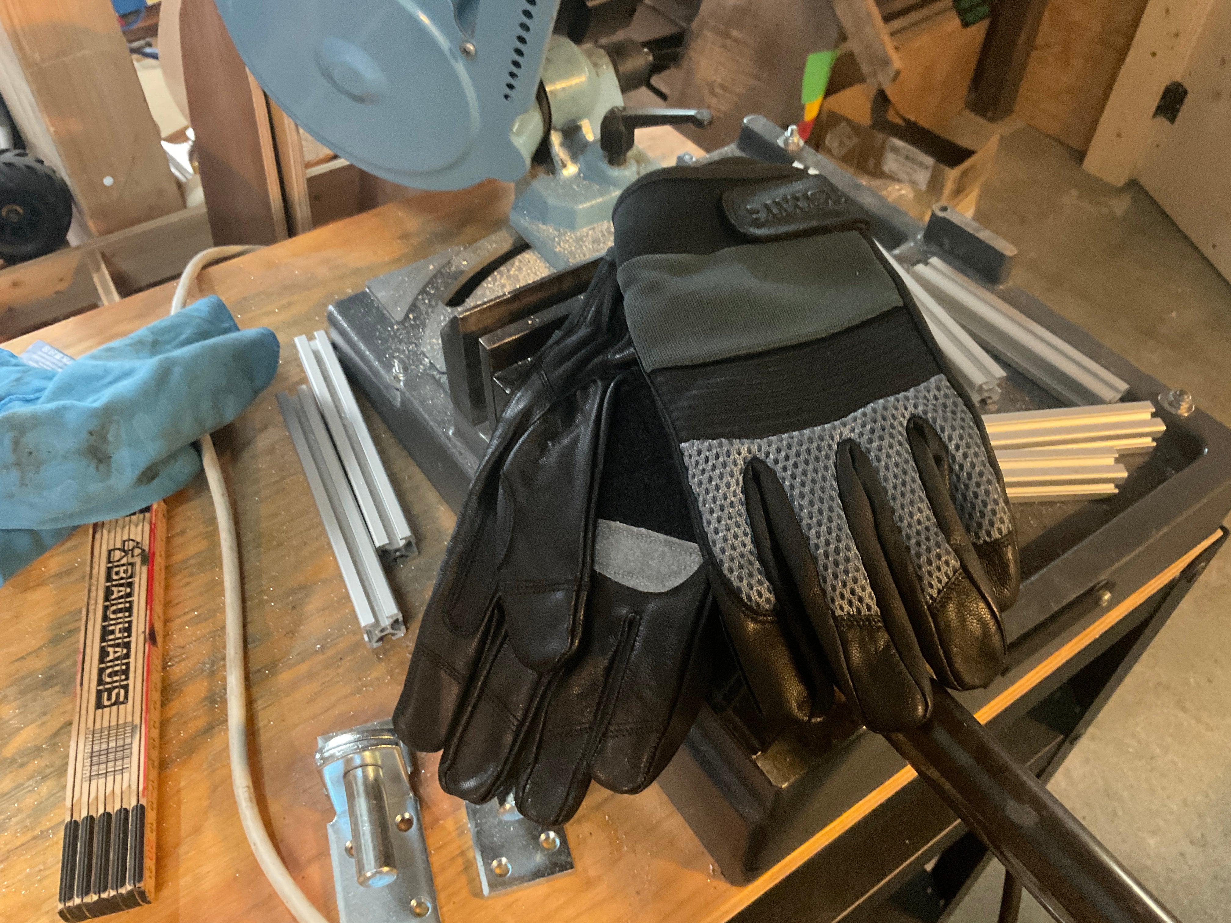 Seismic Freeride Glove black/grey XXL