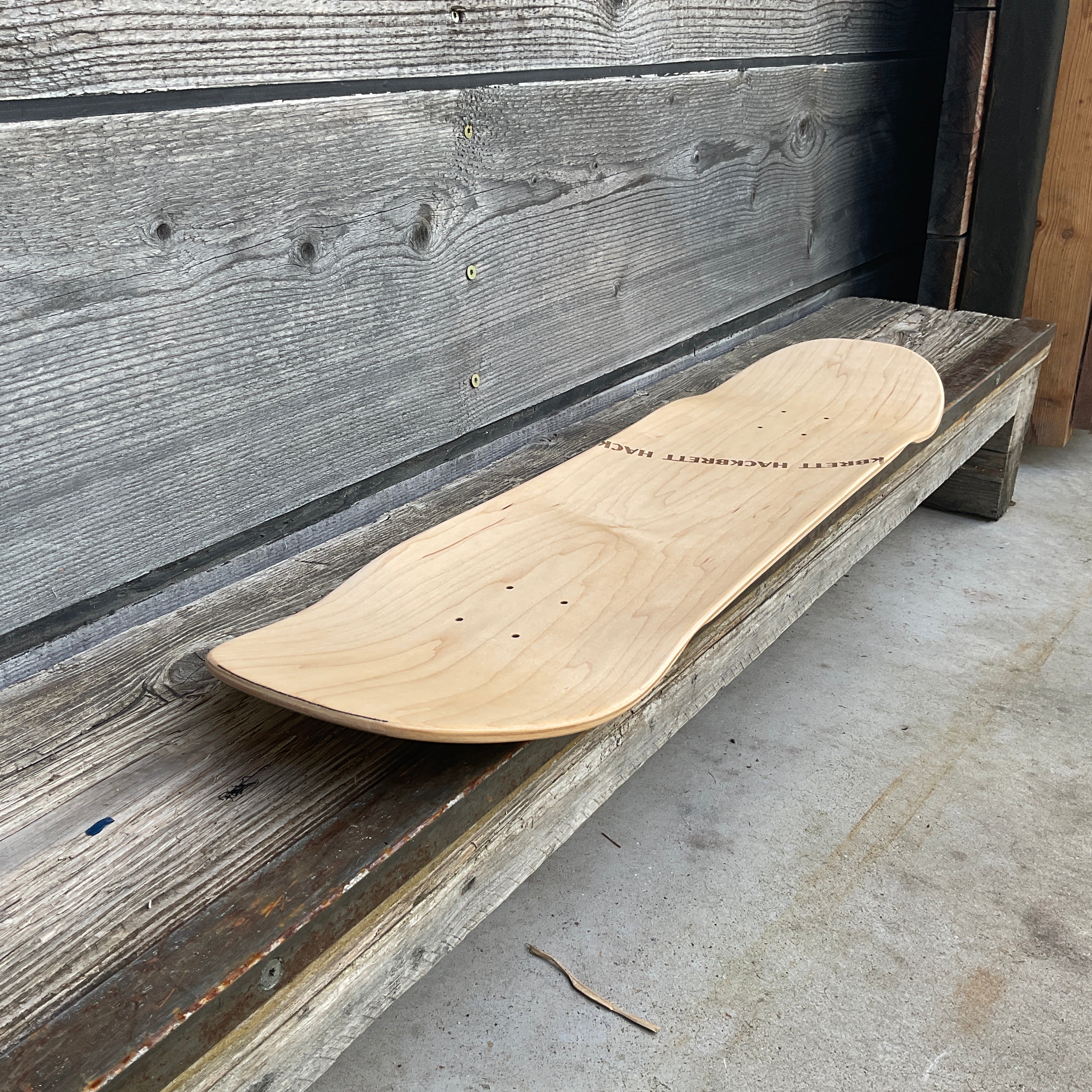 Hackbrett "Hackensteins Keule" 33.1x9" Ahorn V2