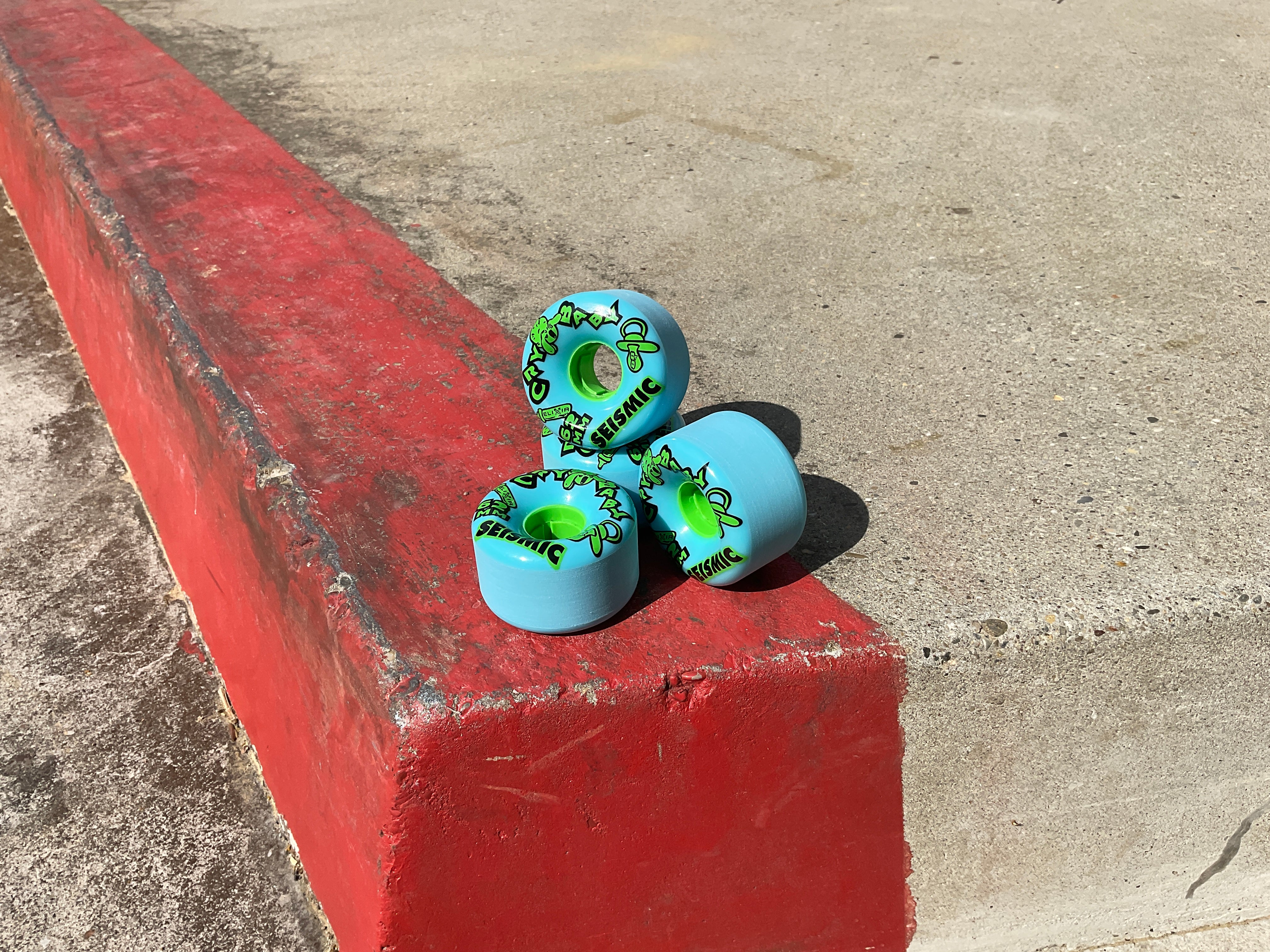 Seismic Cry Baby 62mm 88a blue