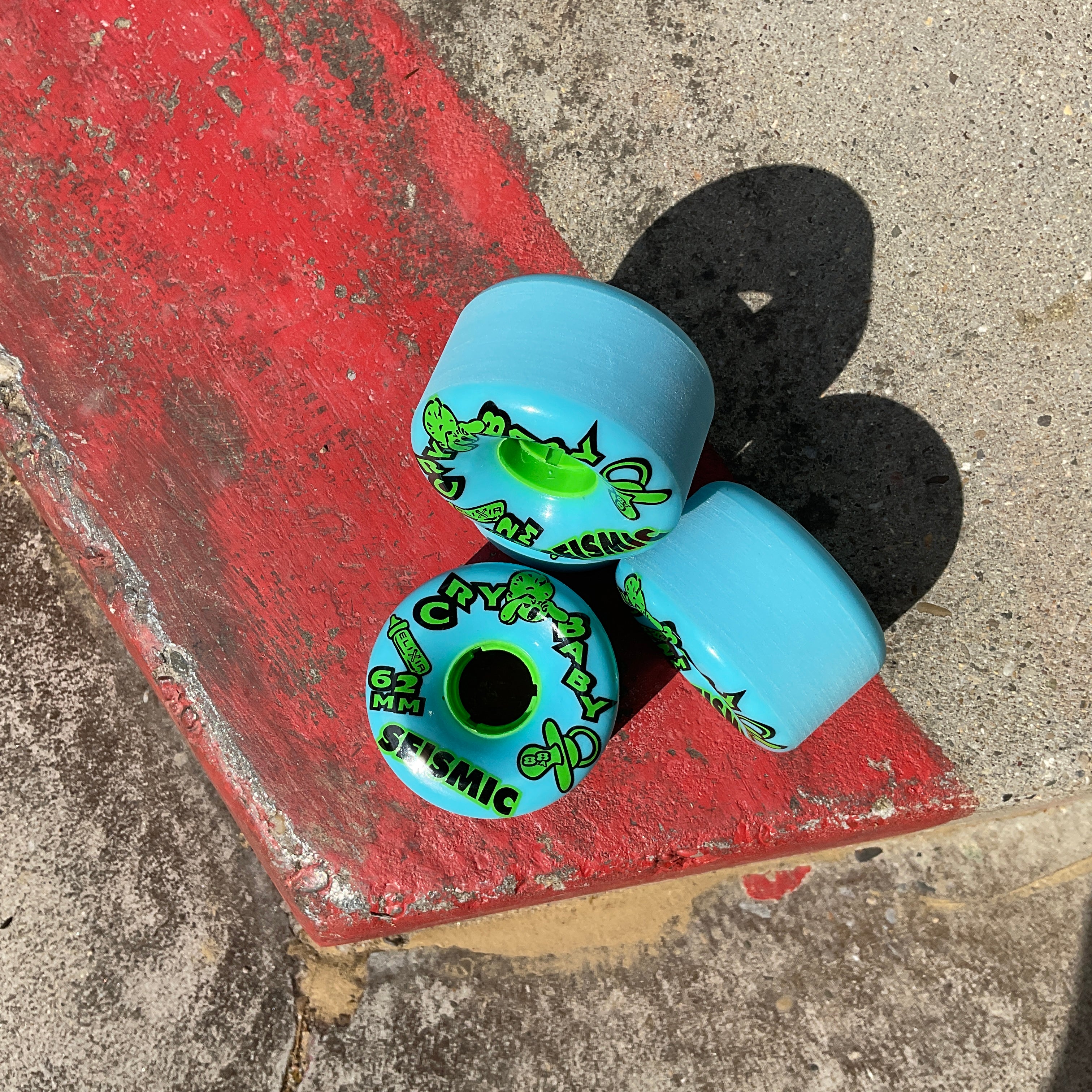 Seismic Cry Baby 62mm 88a blue
