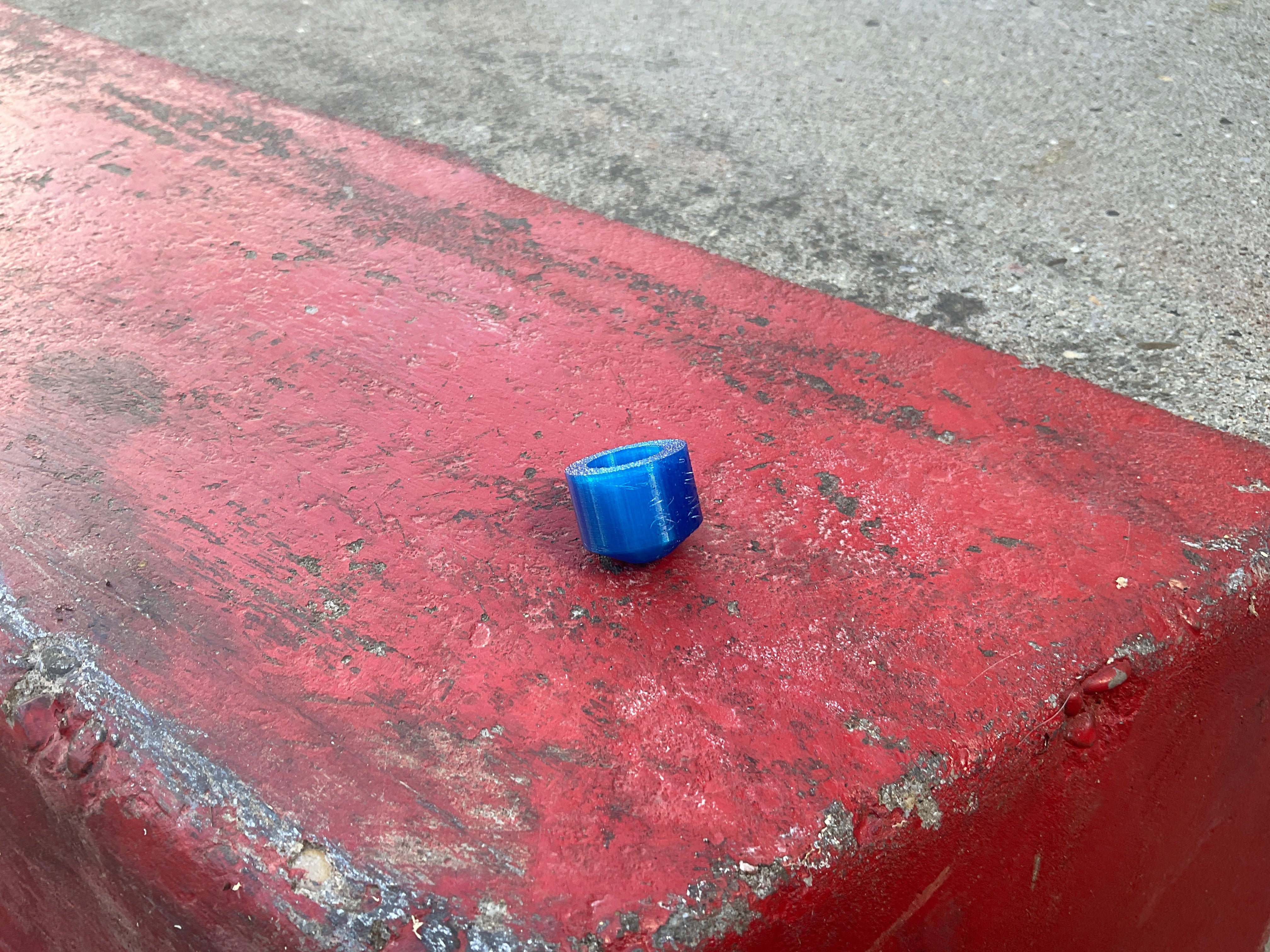 Layback Pivot Cup für Bear Grizzly Gen 4 / blau