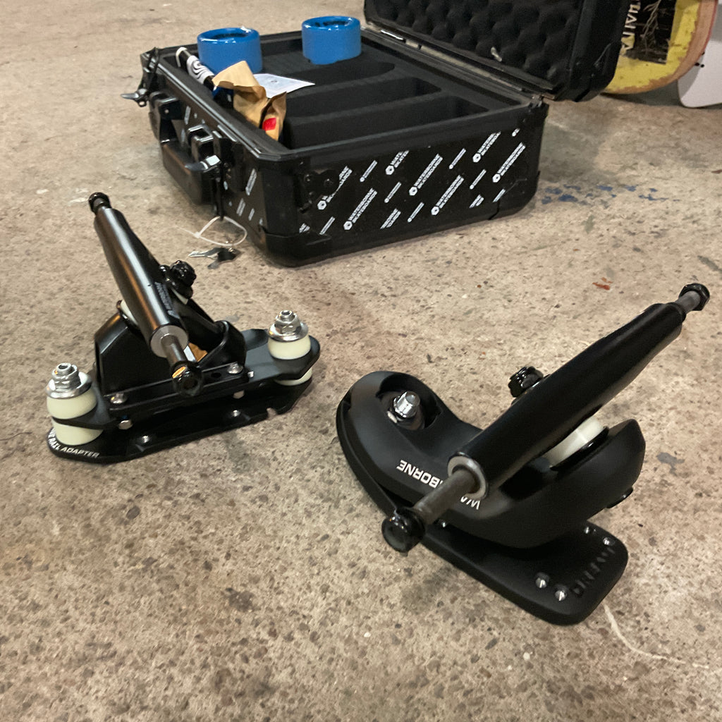 Waterborne Dream Surf Surfskate Truck Kit mit Achsen und Rollen