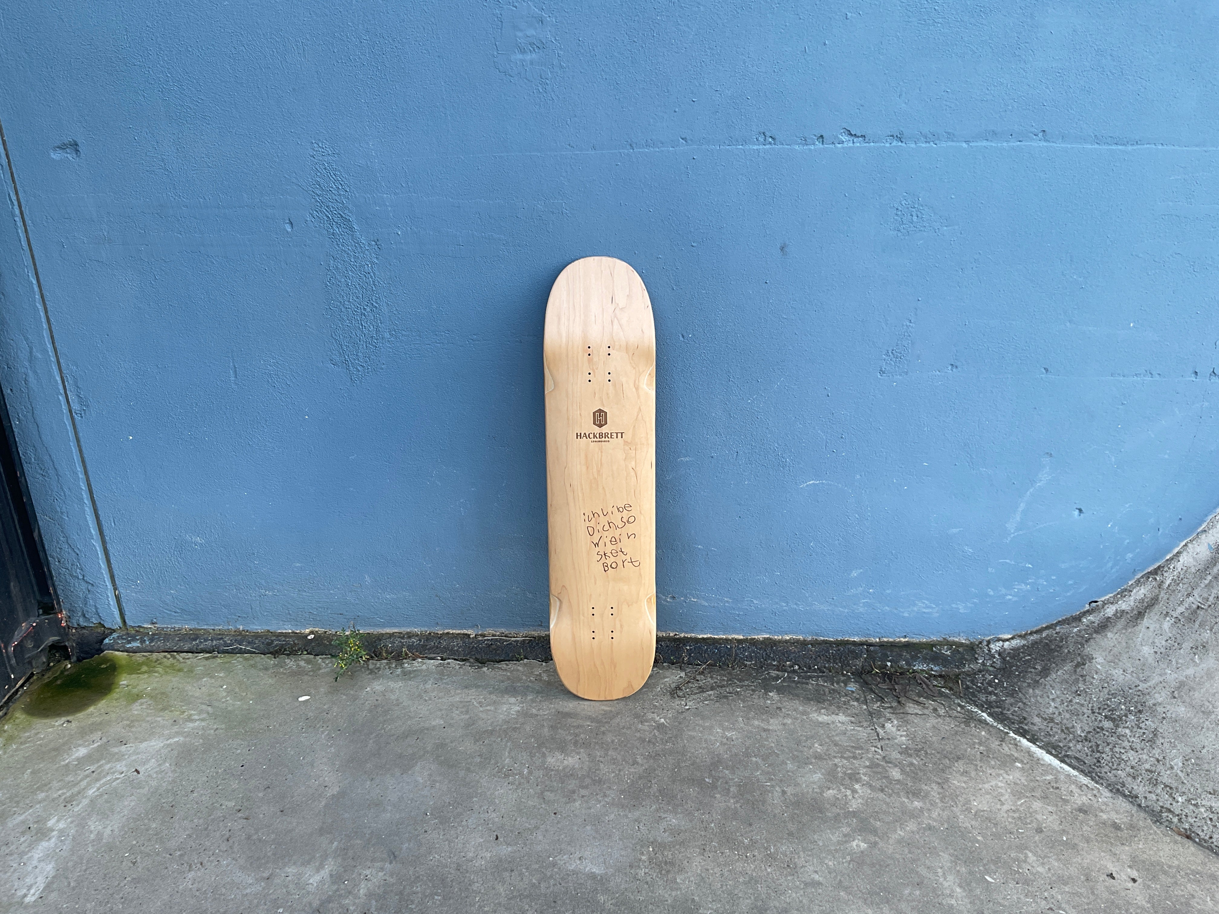 Hackbrett 39" Ahorn / V2H Sket Bort Liebe