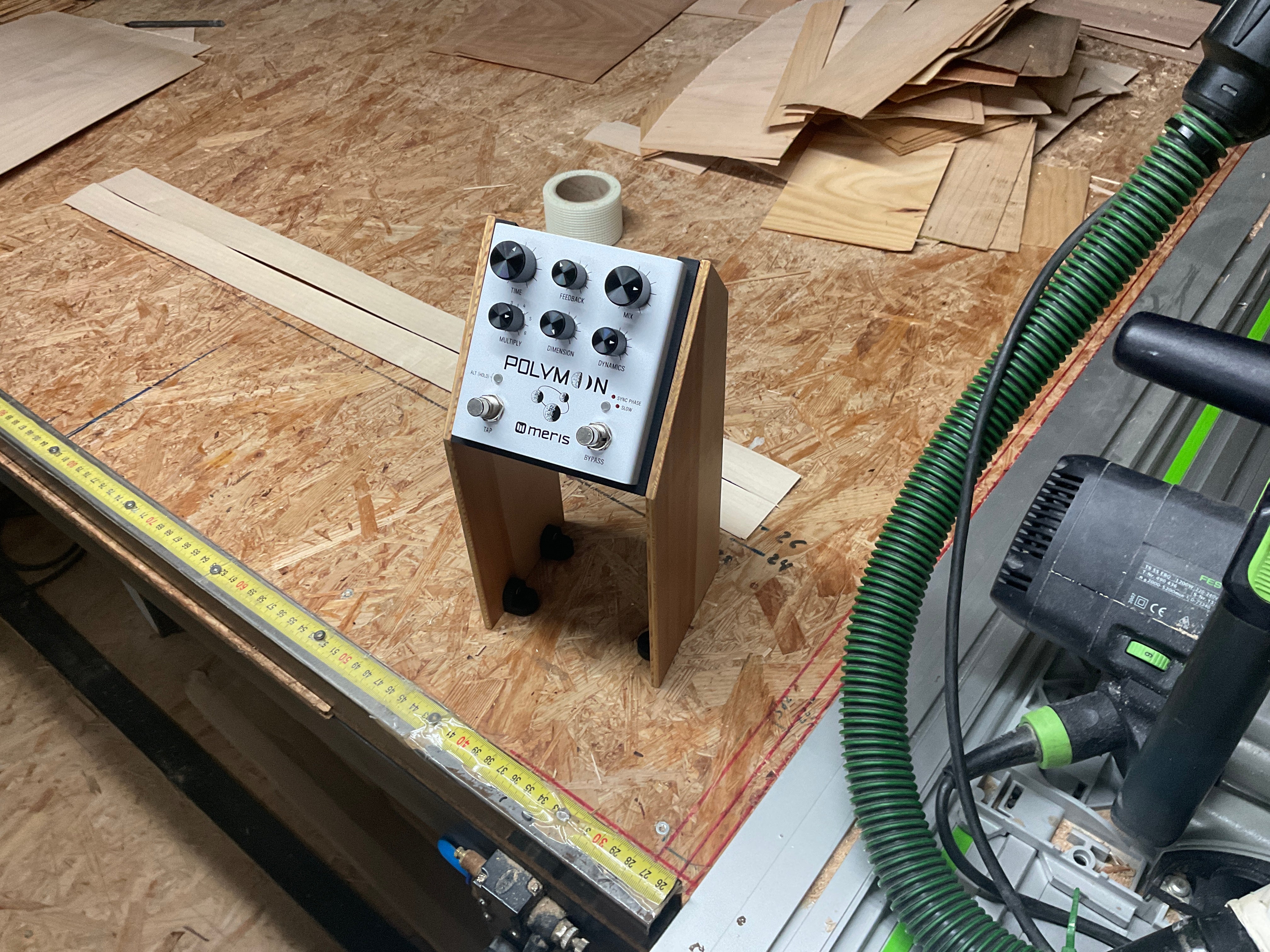 Hackbrett Rack für Meris Polymoon / Waldapfel