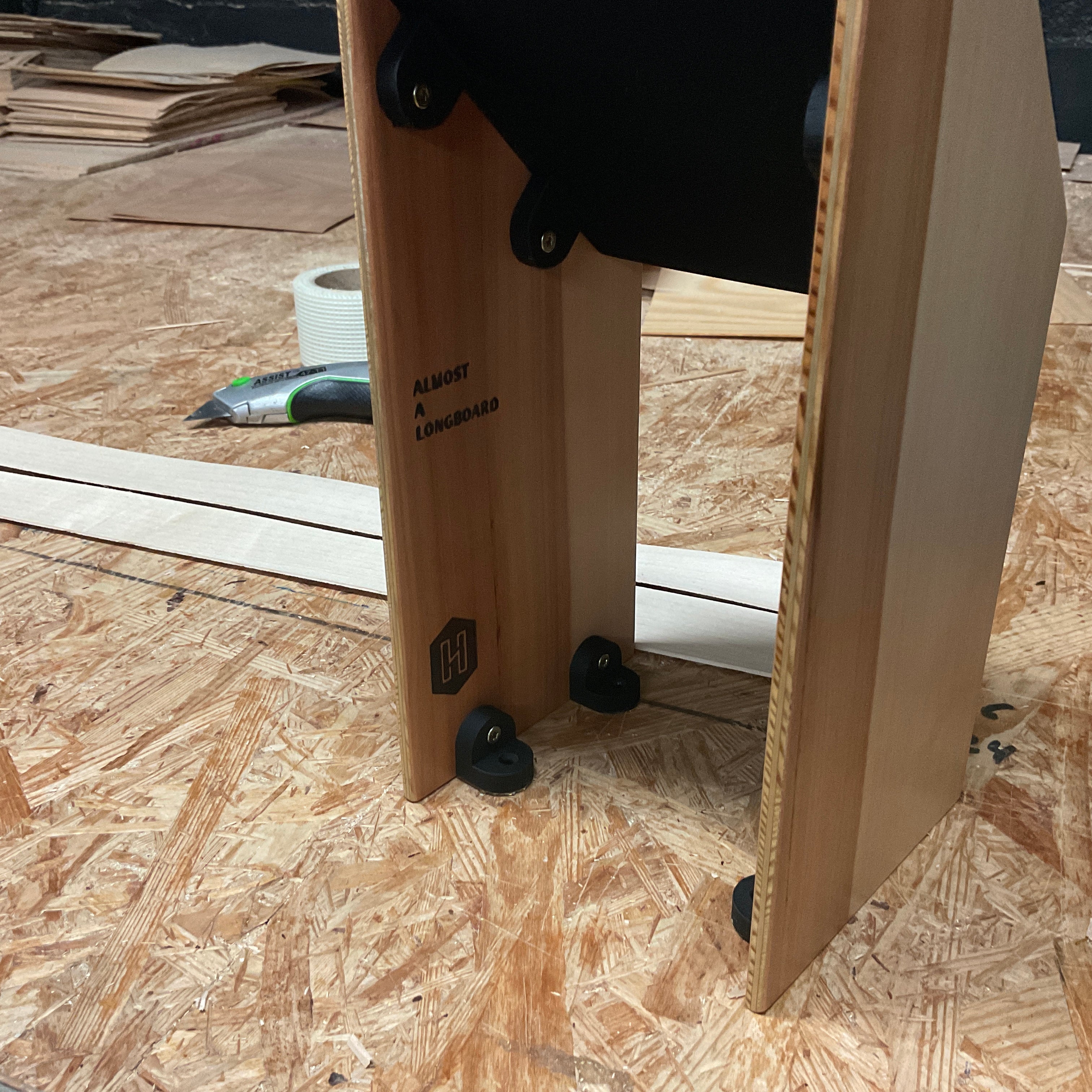 Hackbrett Rack für Meris Polymoon / Waldapfel