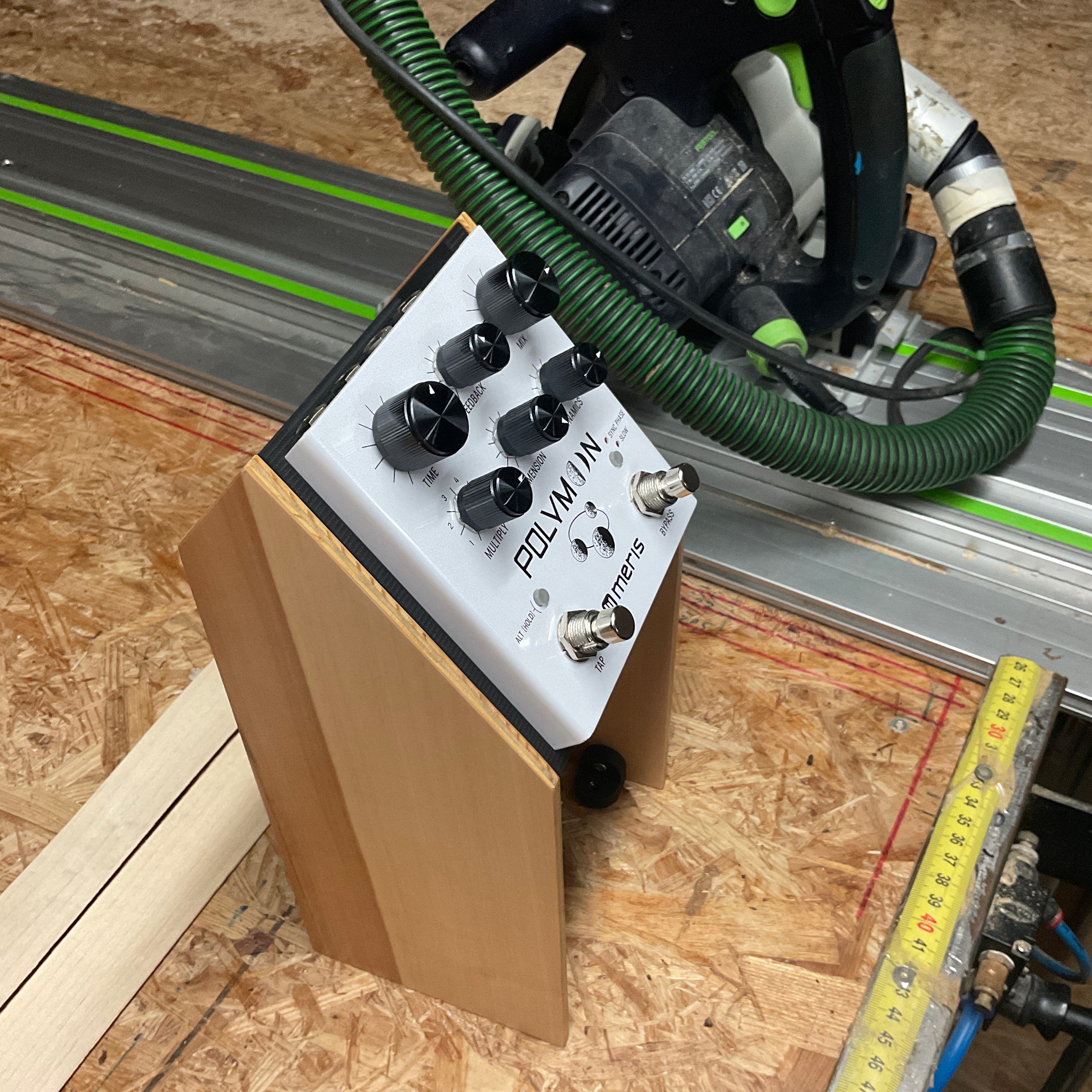 Hackbrett Rack für Meris Polymoon / Waldapfel