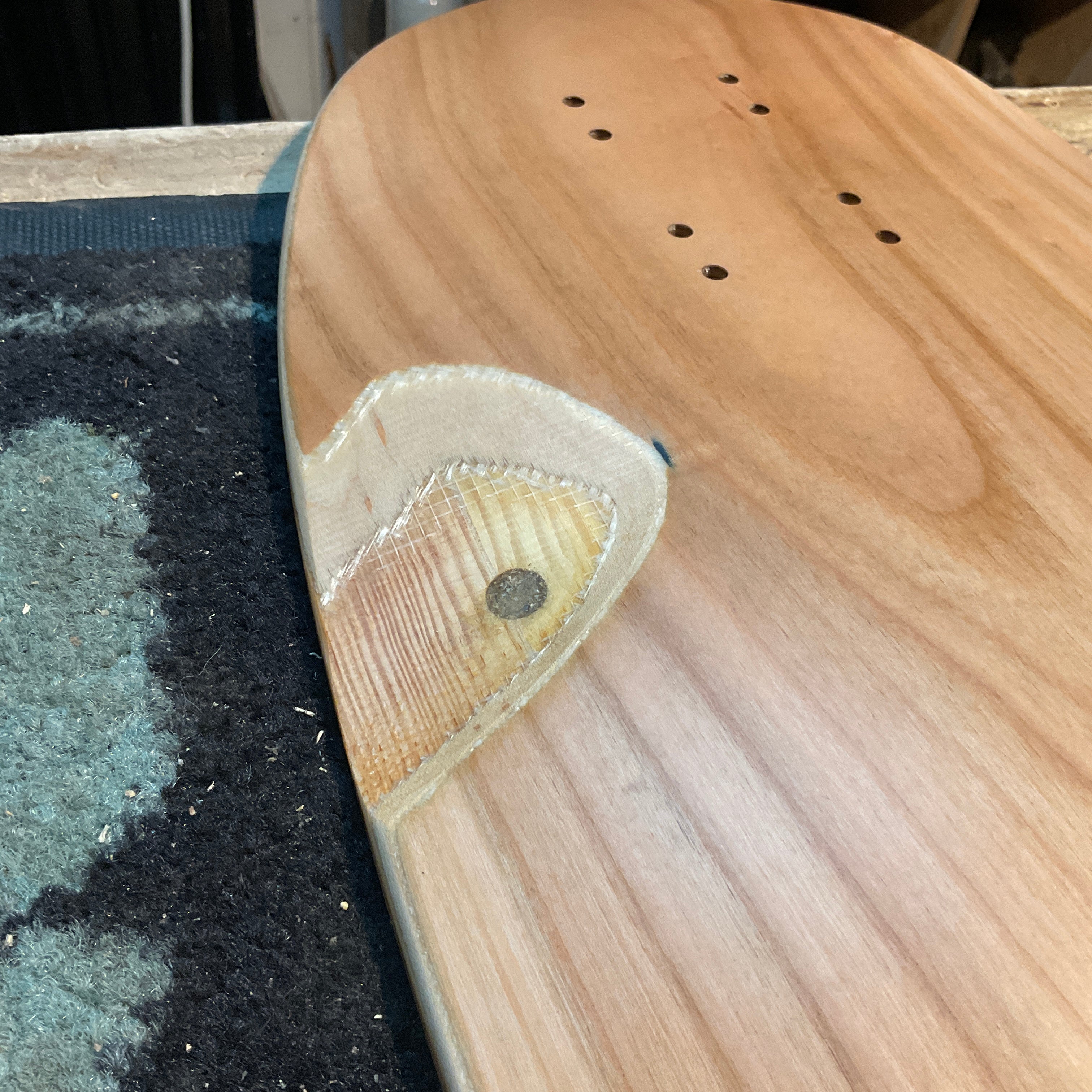 Hackbrett Surfskate 32" Kirschbaum / Clean Summer Swell / 2. Wahl