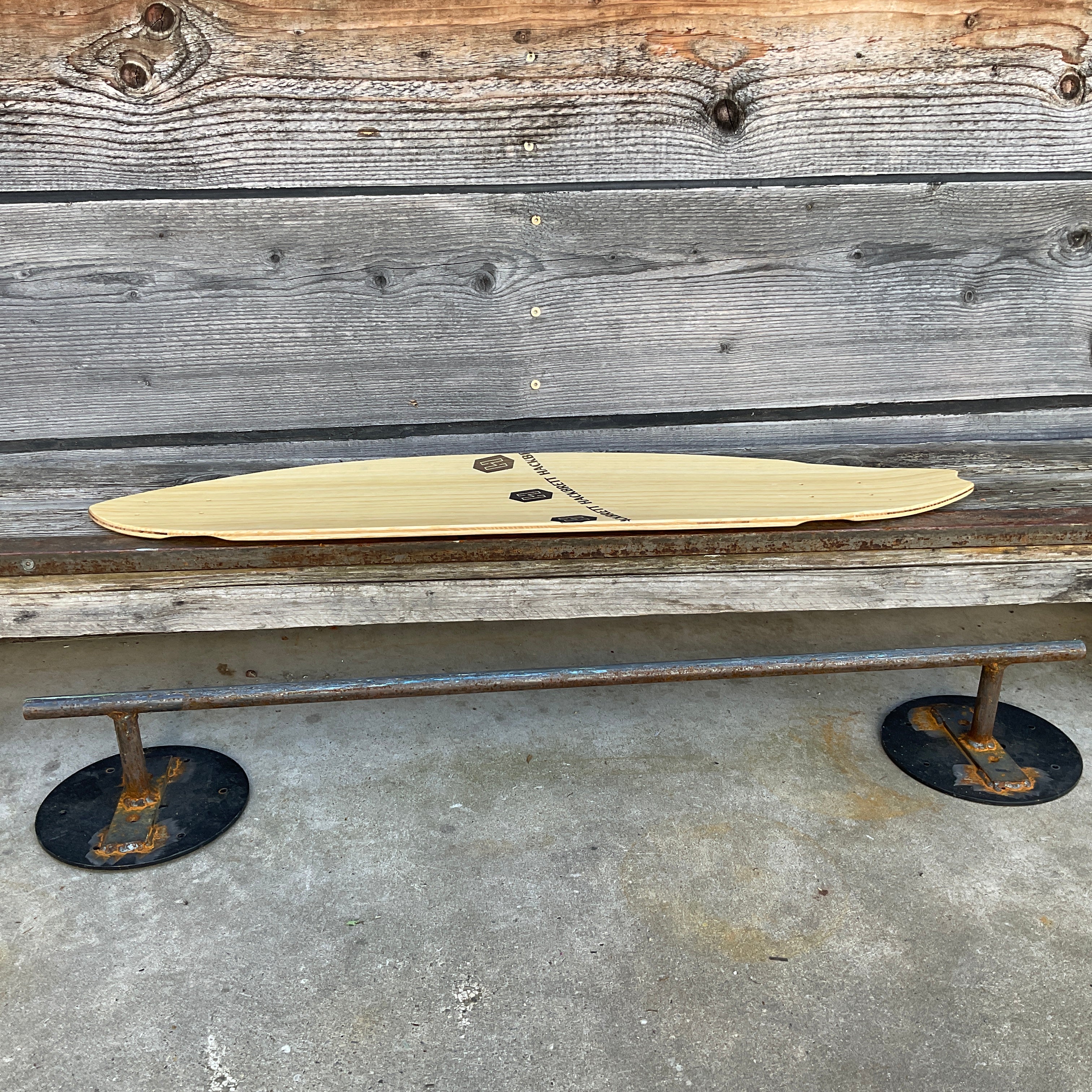 Hackbrett Luft Esche / Eiche hell / Surf Van