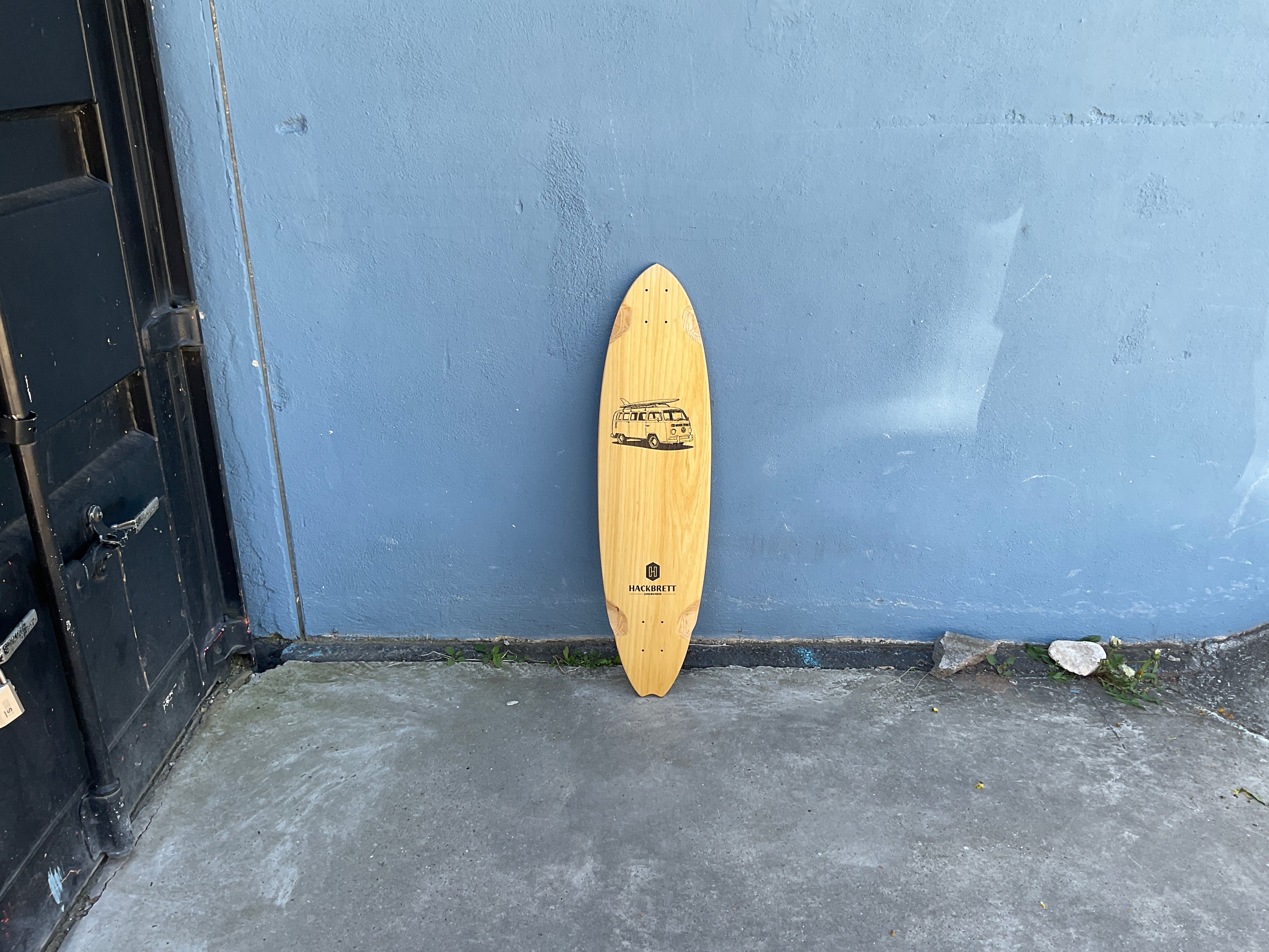 Hackbrett Luft Esche / Eiche hell / Surf Van