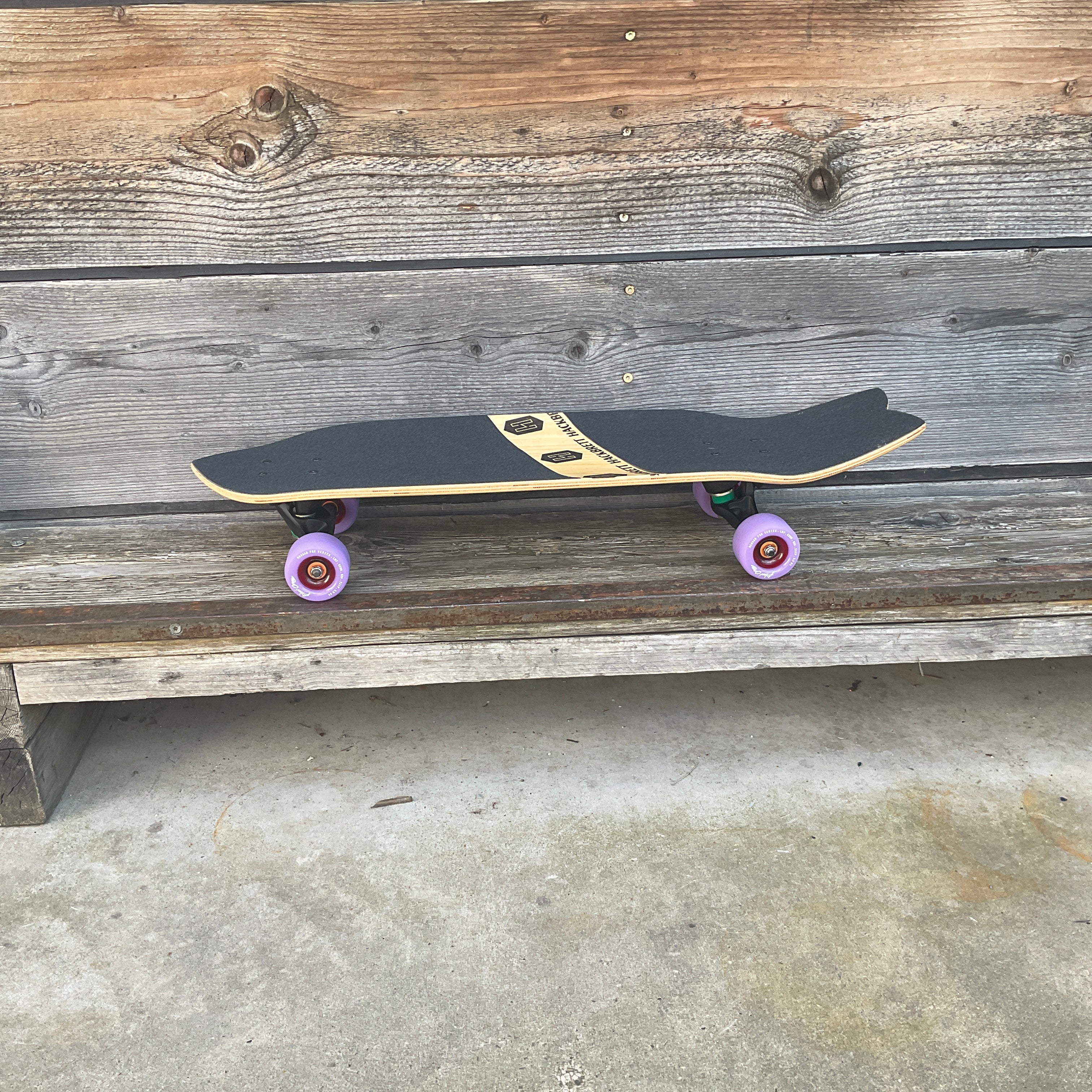 Hackbrett Surfskate 30.9“ Eiche hell / Komplettbrett