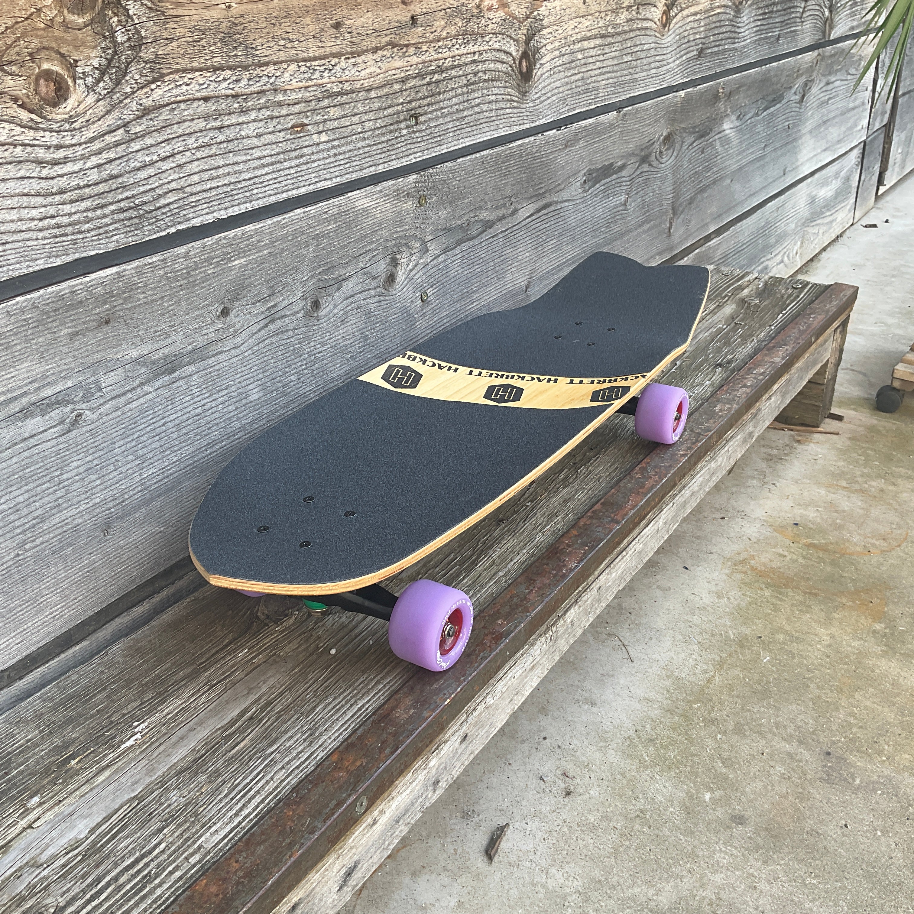 Hackbrett Surfskate 30.9“ Eiche hell / Komplettbrett