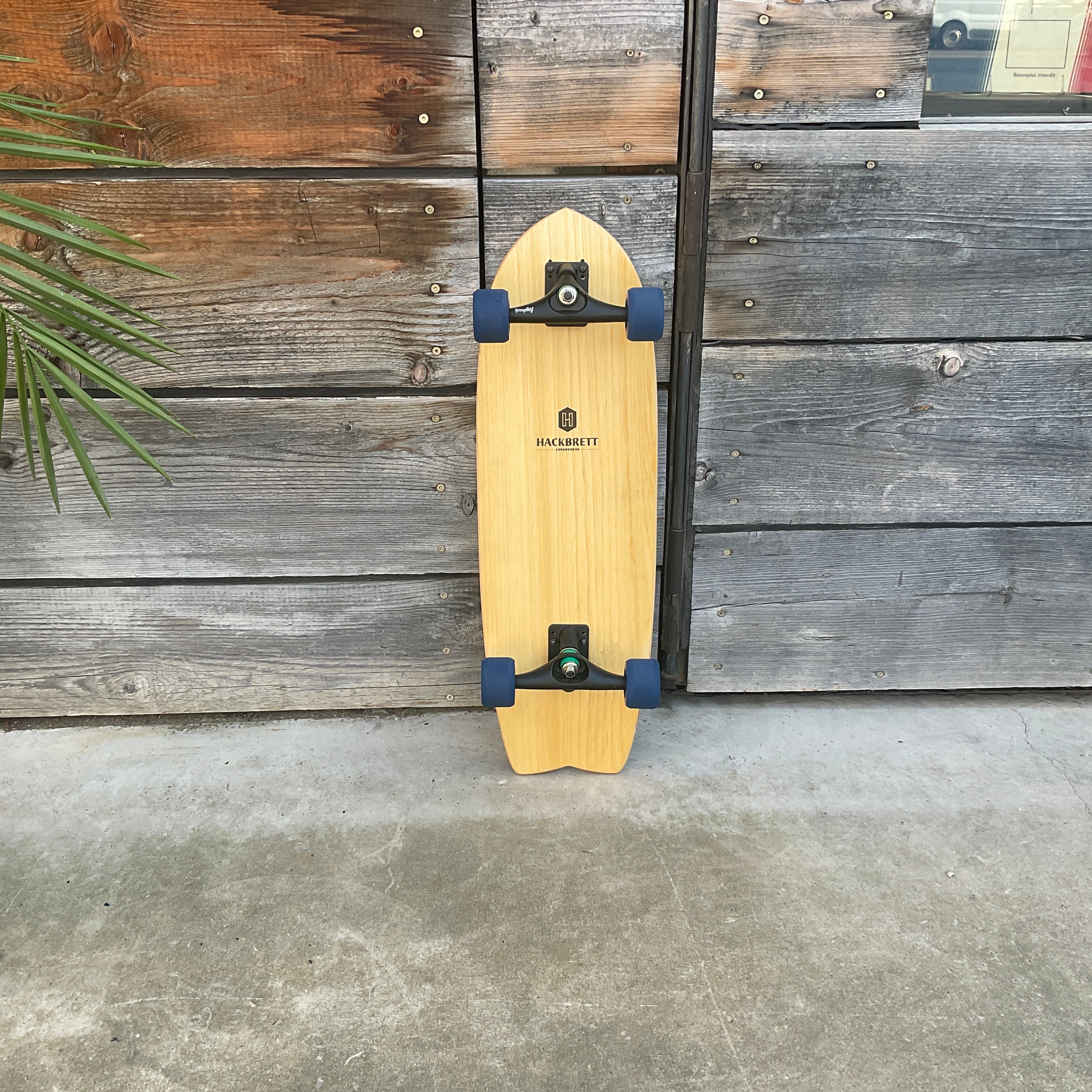 Hackbrett Surfskate 30.9“ Eiche hell / Komplettbrett