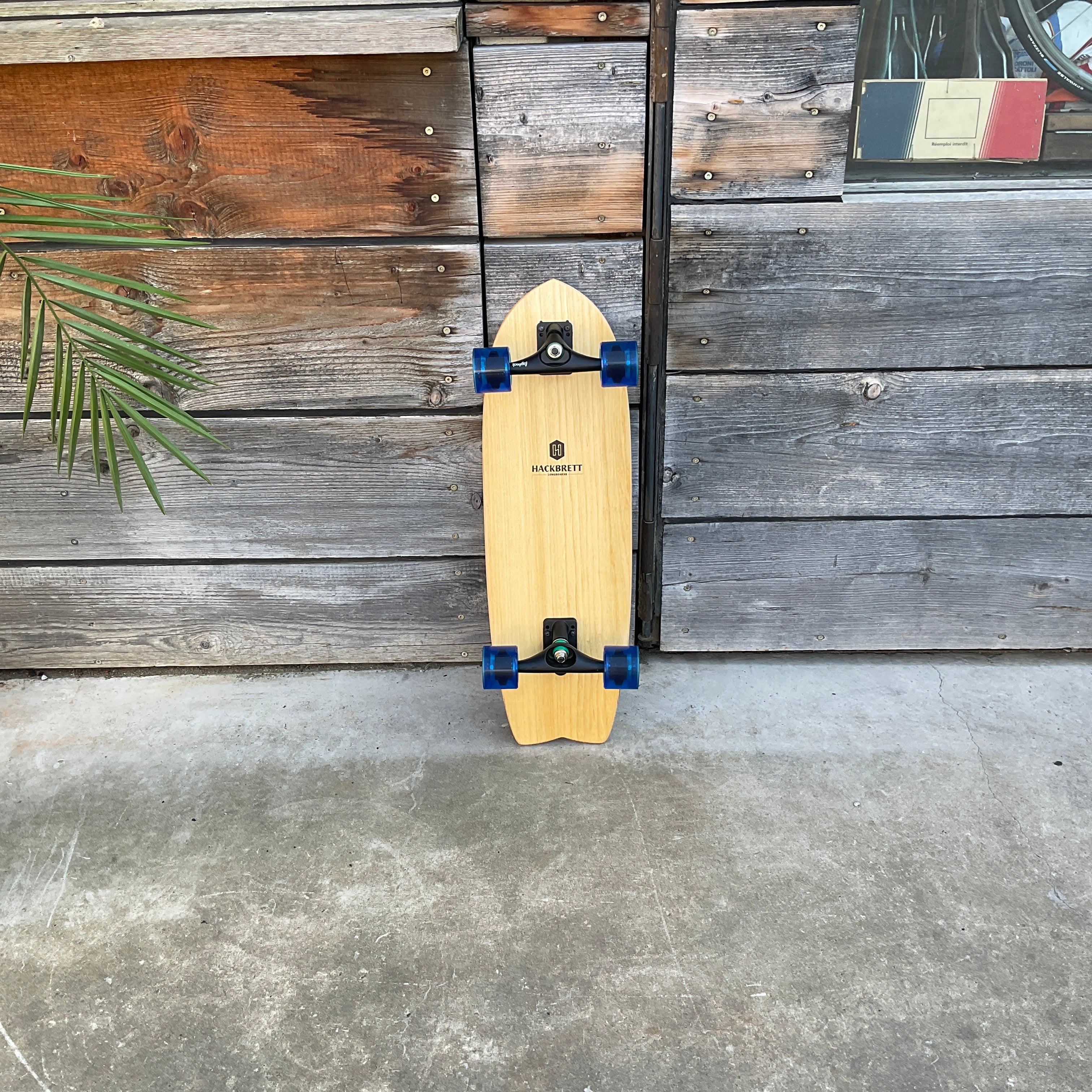 Hackbrett Surfskate 30.9“ Eiche hell / Komplettbrett