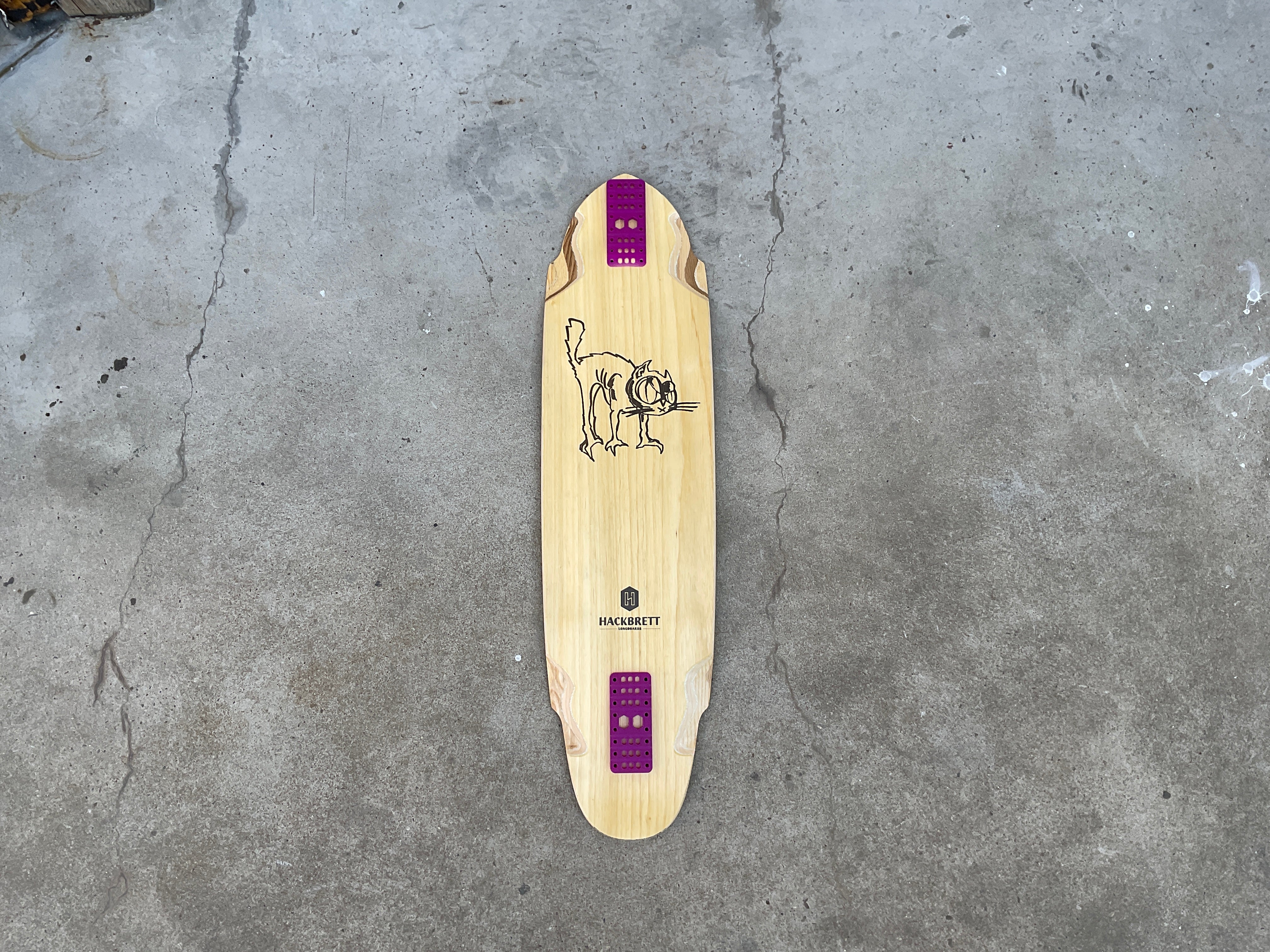 Hackbrett Das Schnelle 3.0 Reissue Eiche hell / Cat
