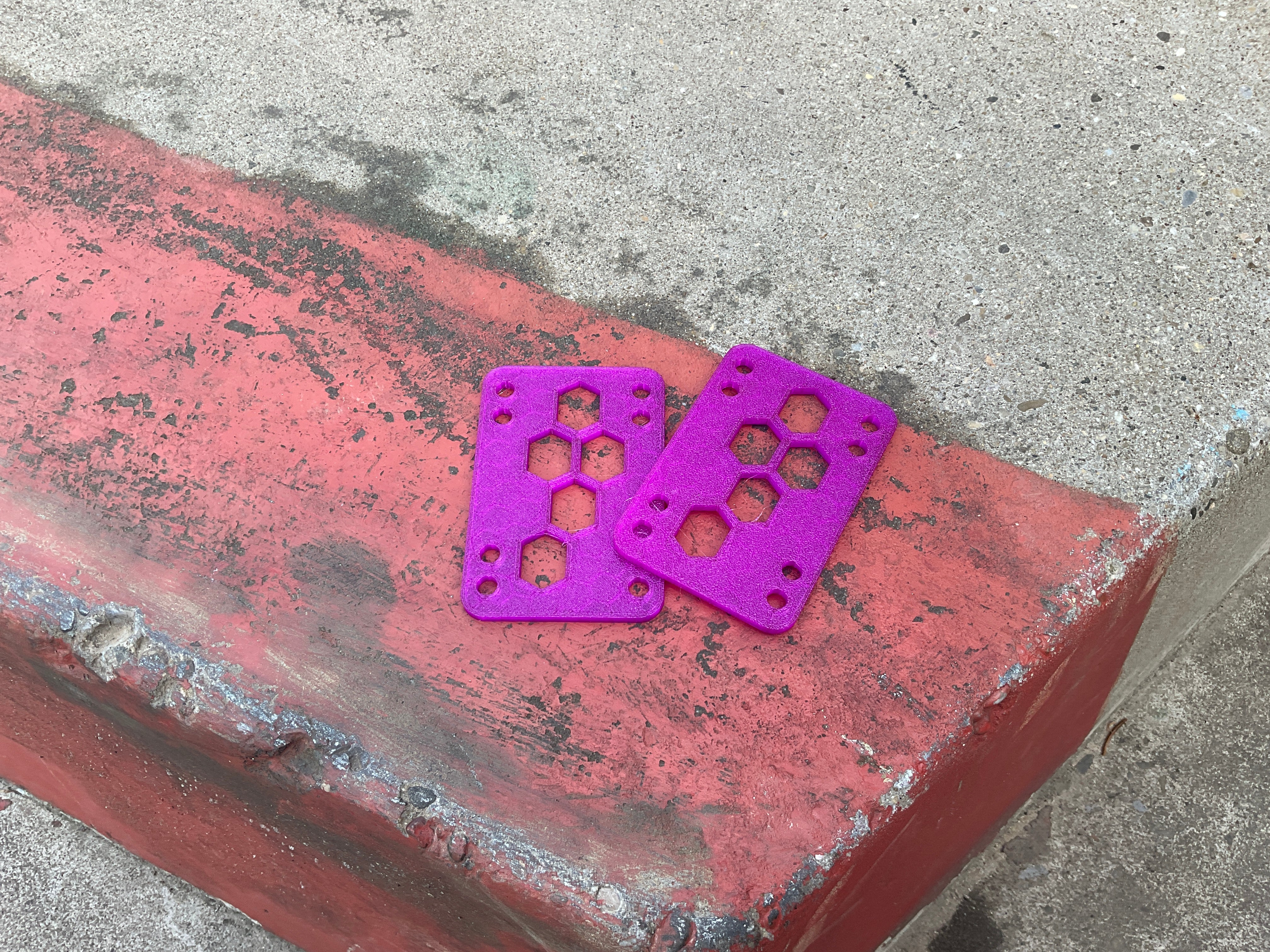 Layback Riser Pad 1/8 lila