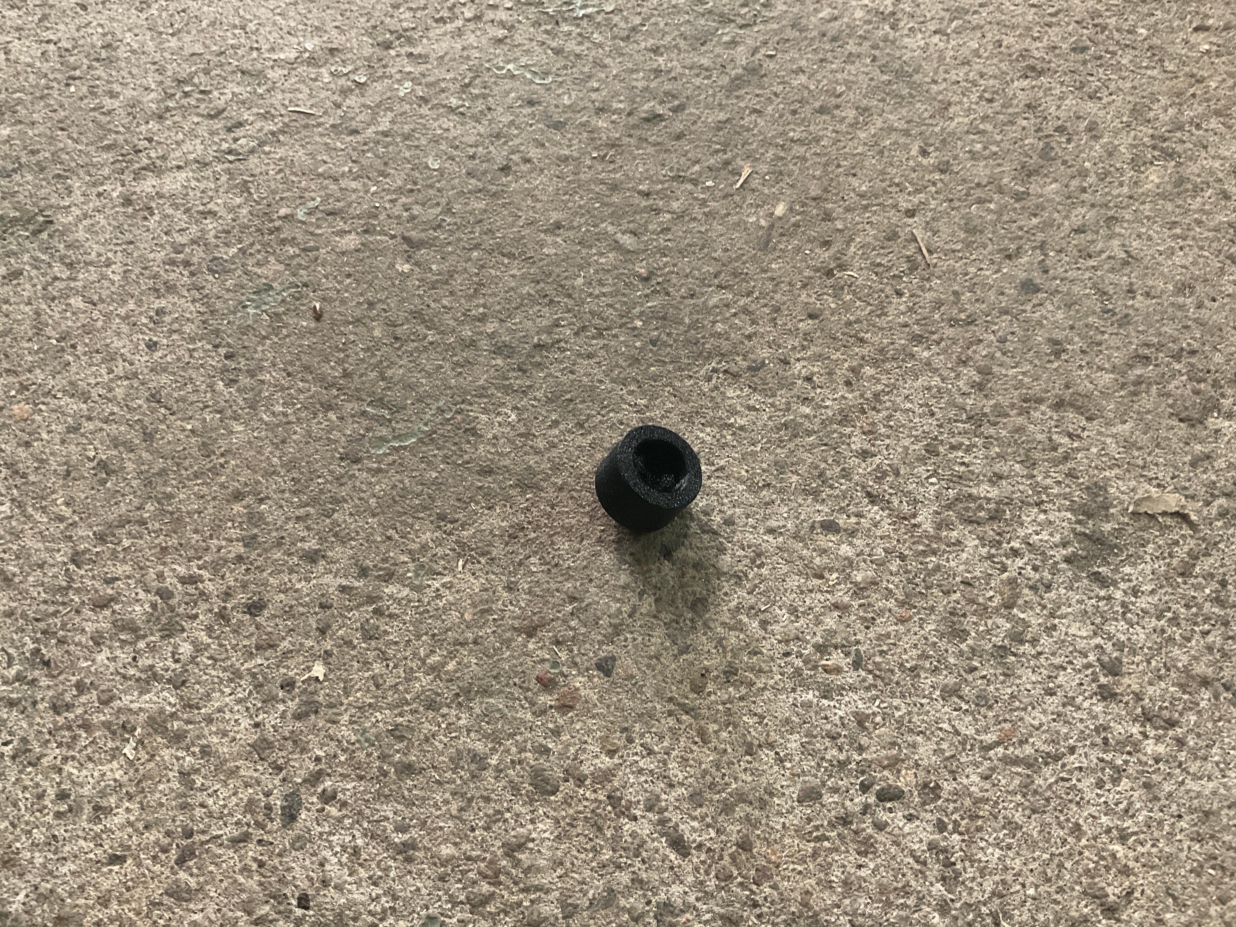 Layback Pivot Cup schwarz für Slant Achsen