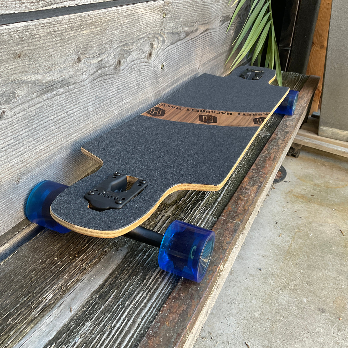 Hackbrett Drop Through Esche / Nussbaum Komplettbrett 2. Wahl