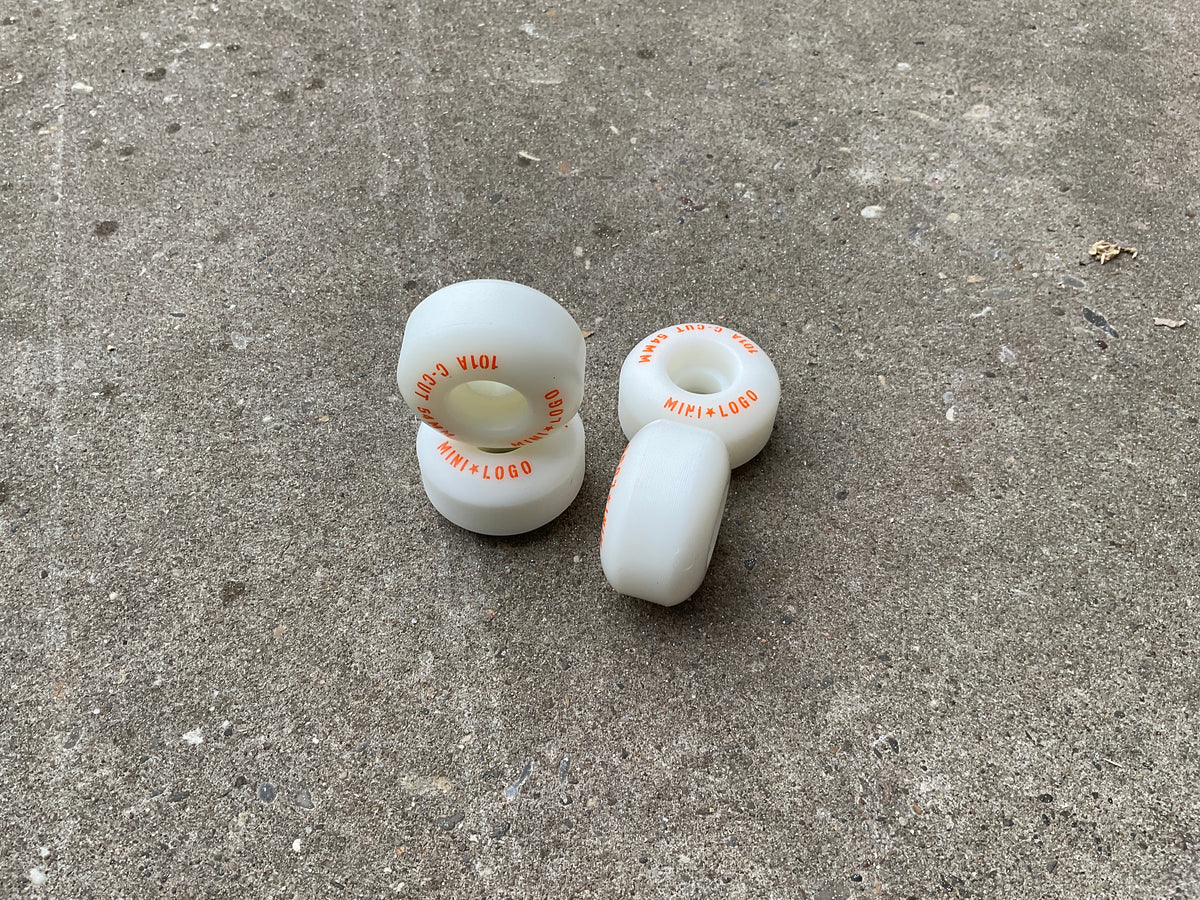 Mini Logo C-Cut 54mm 101a weiß
