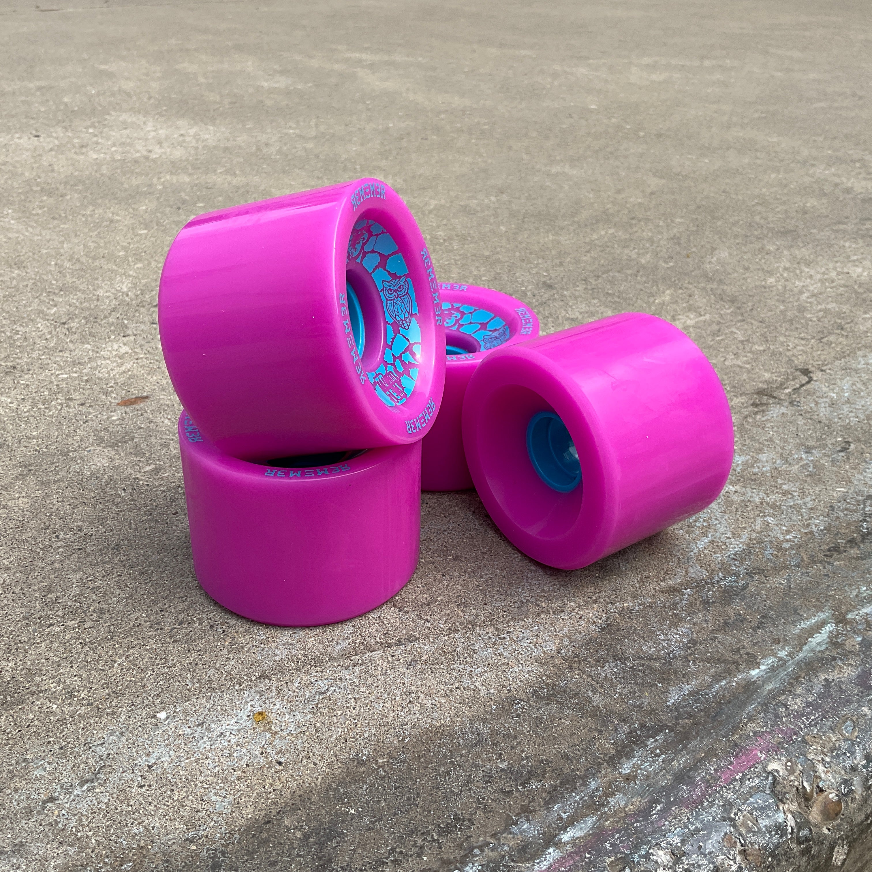 Remember Collective Savannah Slamma Wheels 70mm Pink 76a