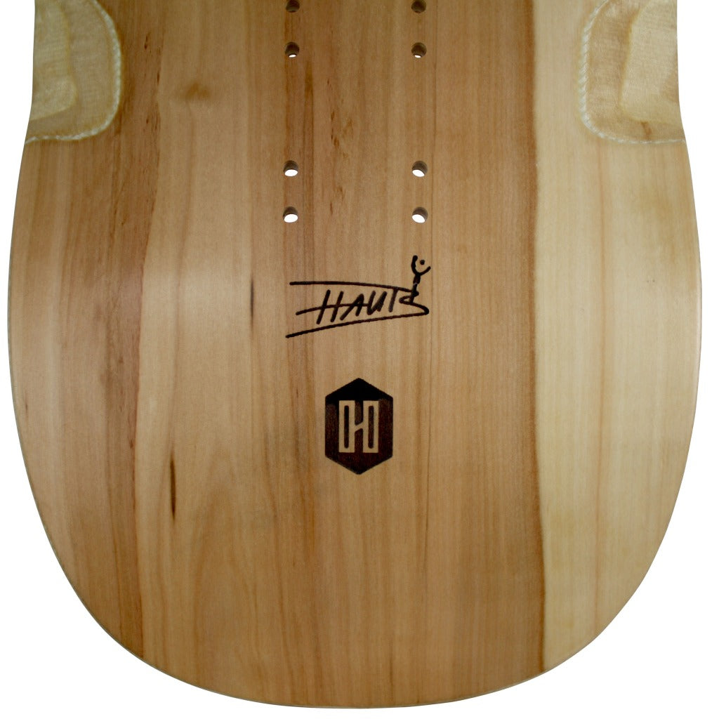 Hackbrett William 36,5" x 9.25" Waldapfel OldSchool / Artist Series / Haubi Haubner SILVER SUFFER 7 BY 7 layback-skateshop.myshopify.com Longboard Skateboard