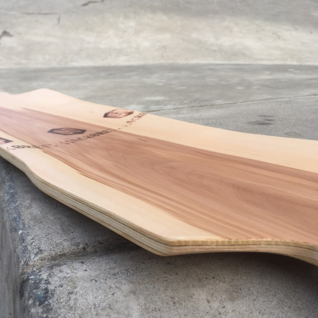 Hackbrett Höllental Waldapfel layback-skateshop.myshopify.com Longboard Skateboard