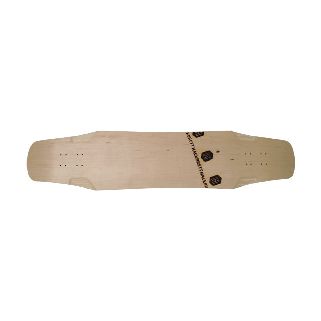 Hackbrett Schwarzwälder Schinken Ahorn layback-skateshop.myshopify.com Longboard Skateboard