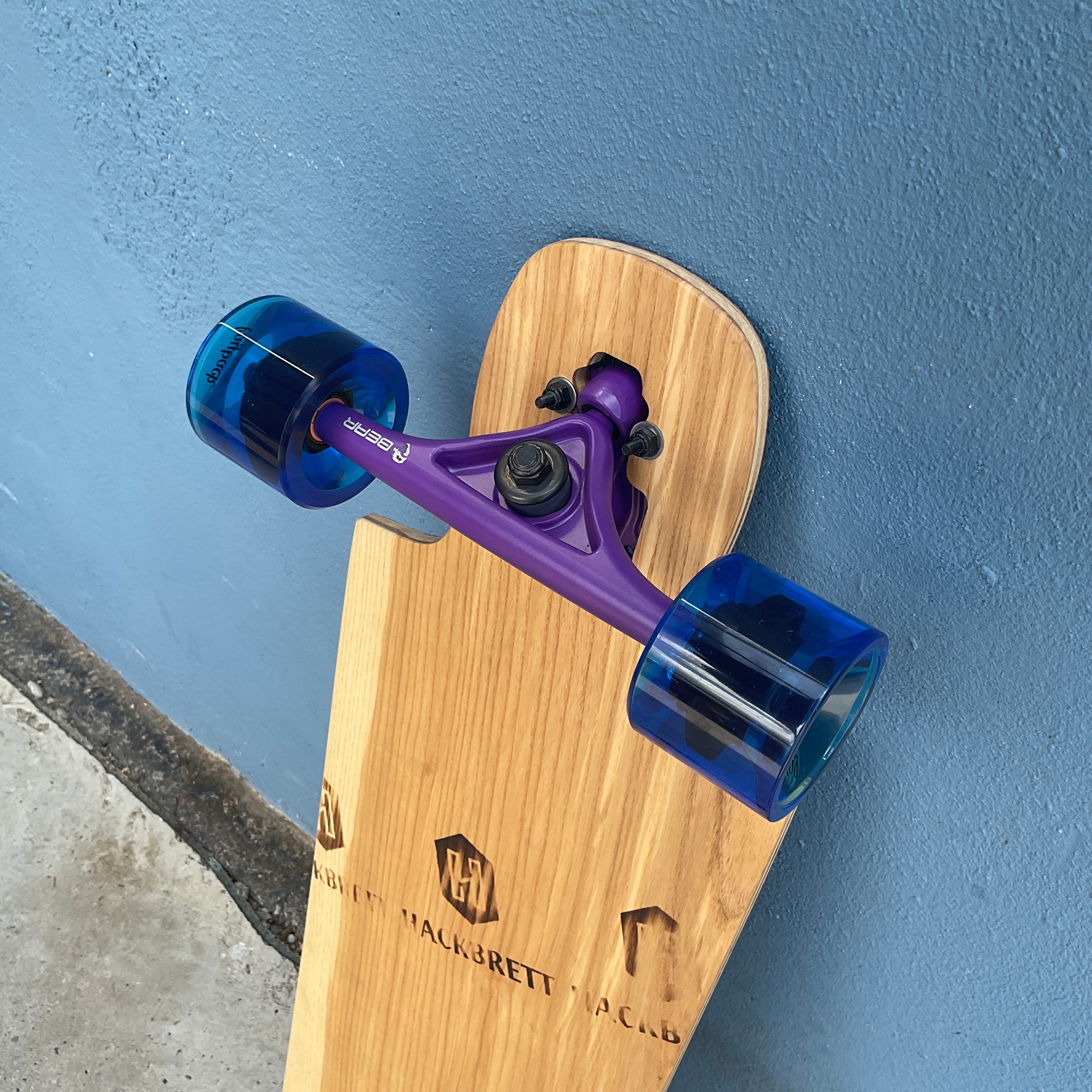 Hackbrett Drop Through Esche Einsteiger Komplett Longboards // Made in Freiburg