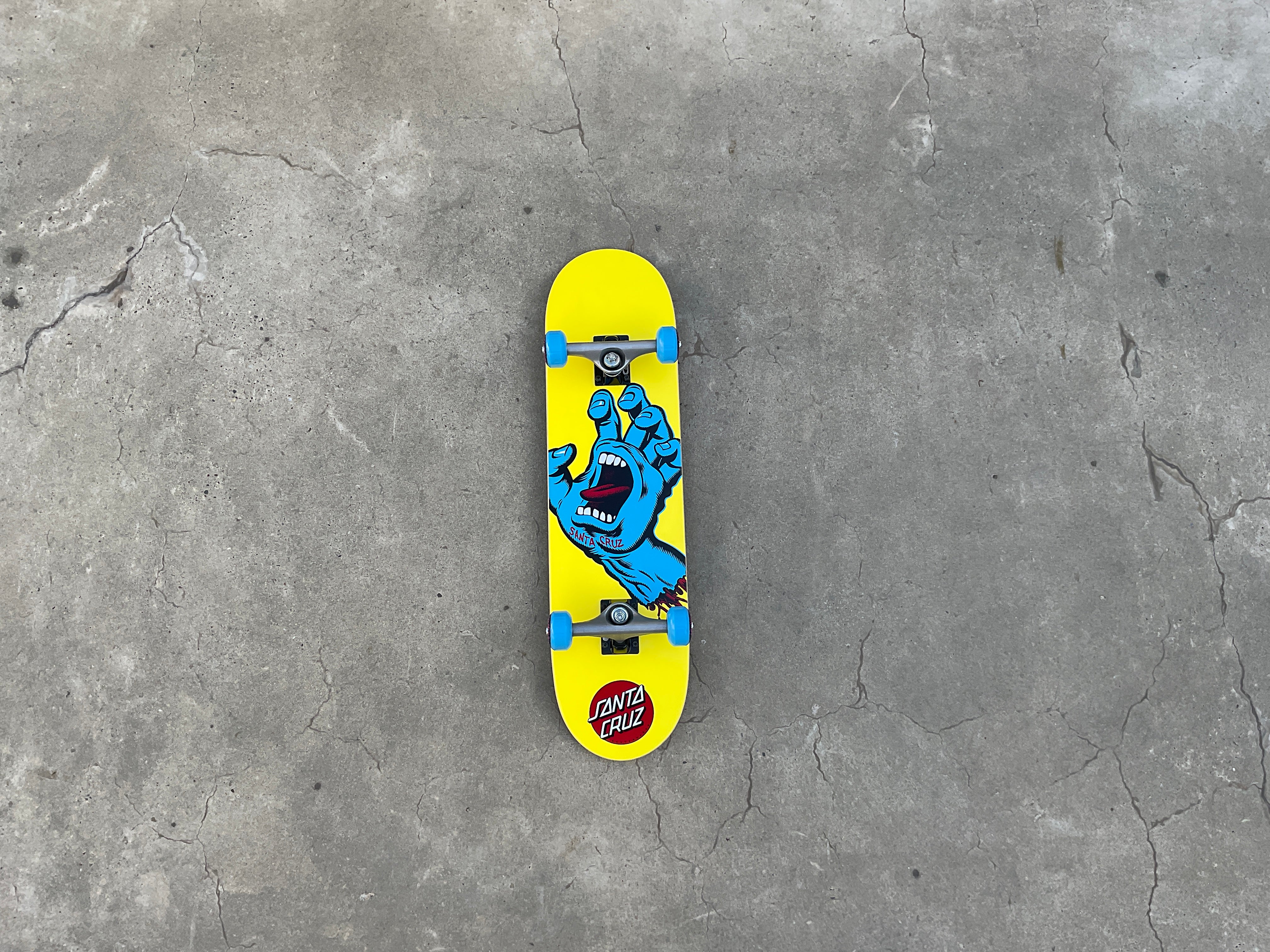 Santa-Cruz Screaming Hand Mini Kinderskateboard 7.75 x 30"