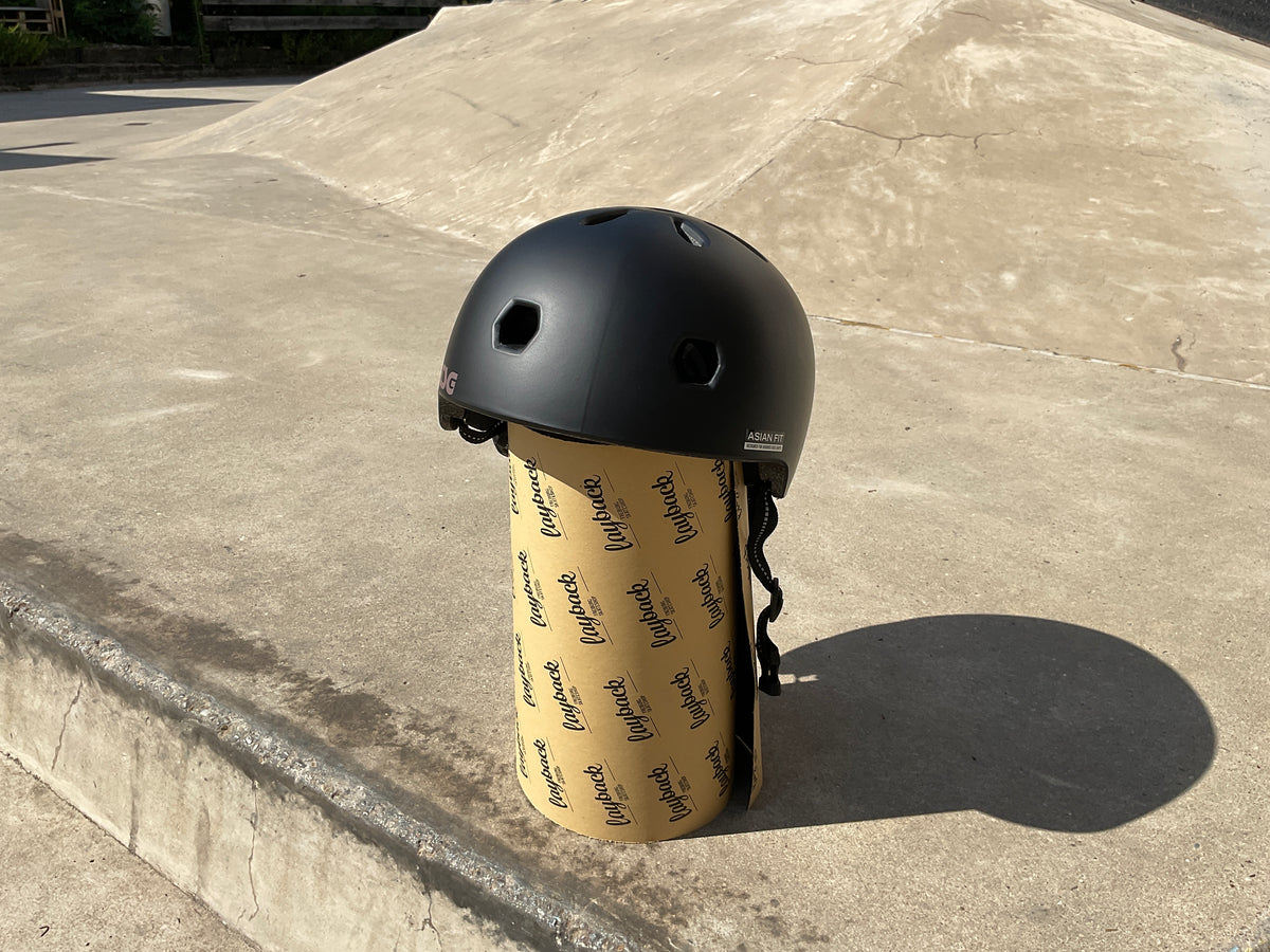 TSG Helm Meta Satin Black XXL Asian Fit