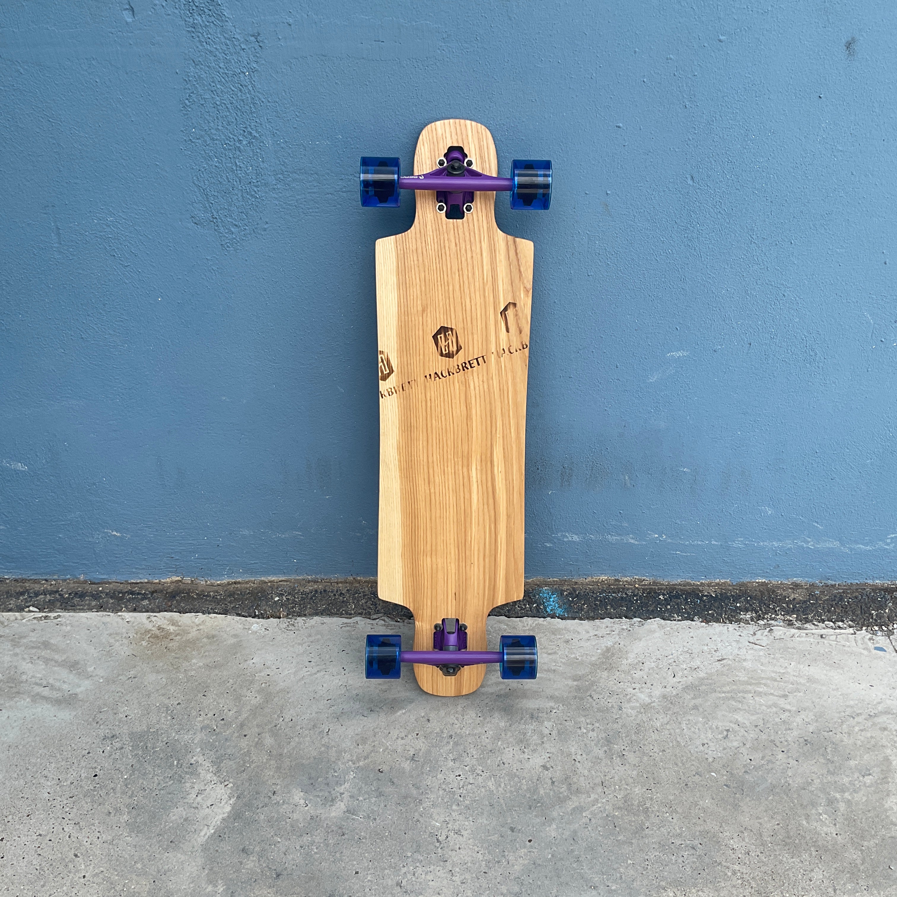 Hackbrett Drop Through Esche Einsteiger Komplett Longboards // Made in Freiburg