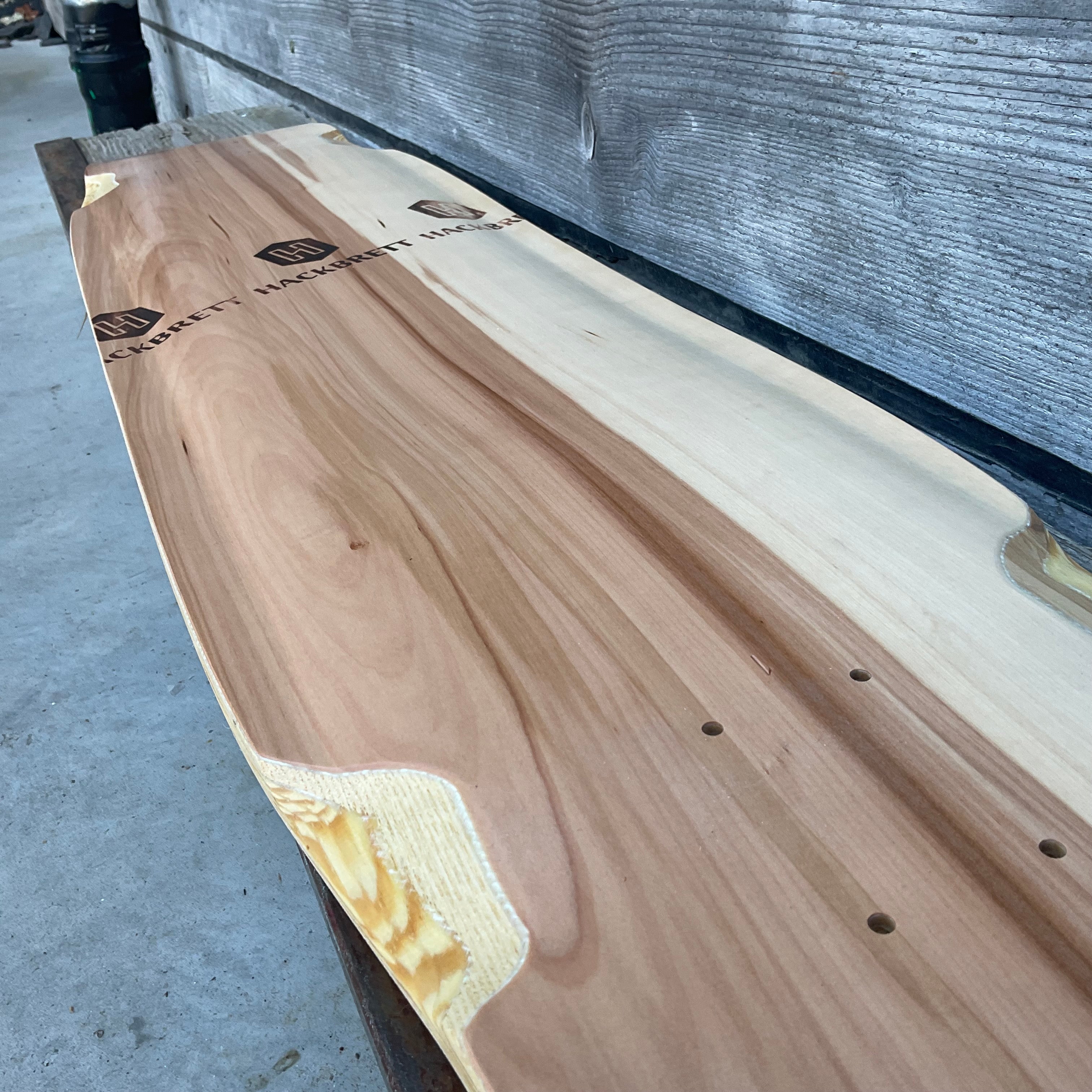 Hackbrett Sprungbrett Waldapfel layback-skateshop.myshopify.com Longboard Skateboard