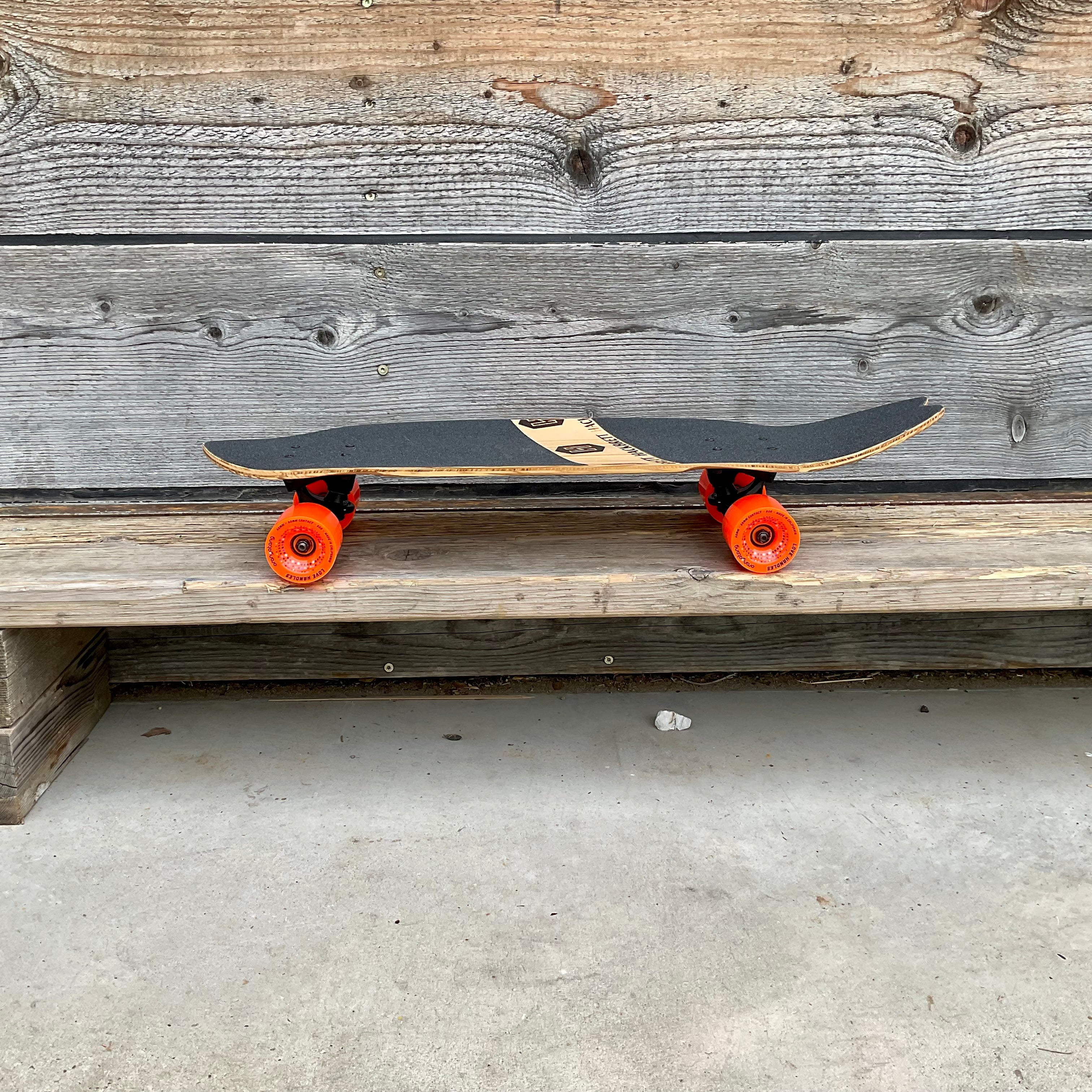Hackbrett Mini Wasser Kick – Komplettbrett / Orangatang Love Handles