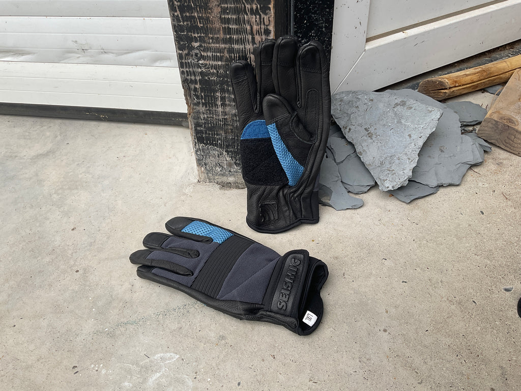 Seismic Freeride Glove black/blue L/XL