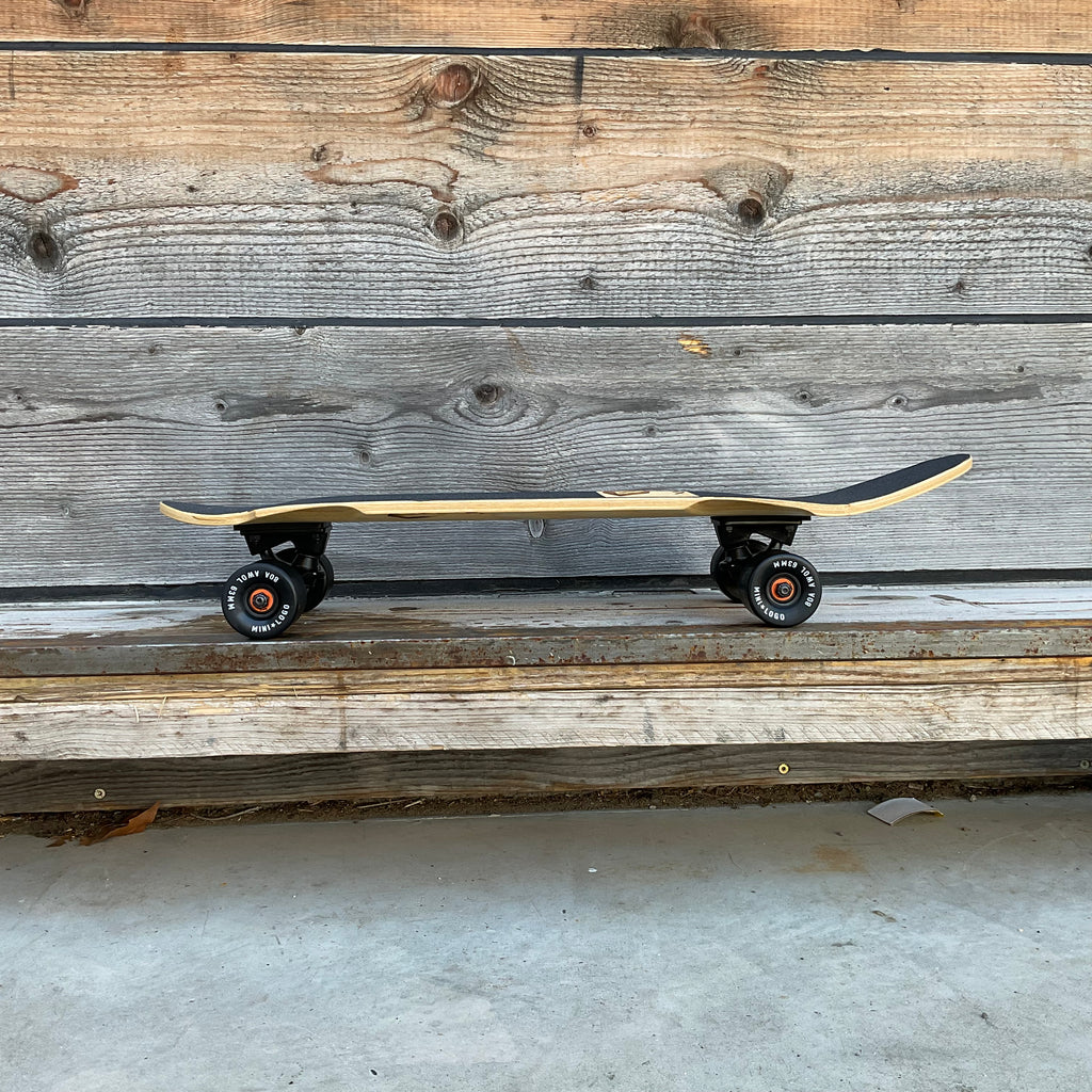 Hackbrett Mini Schnelle Kick – Komplettbrett layback-skateshop.myshopify.com Longboard Skateboard