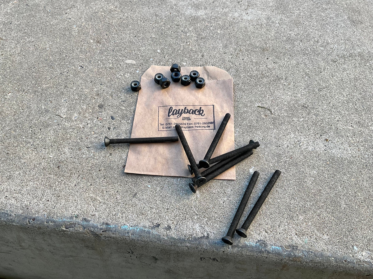 Schrauben 2 1/2'' Senkkopf Kreuz layback-skateshop.myshopify.com Longboard Skateboard