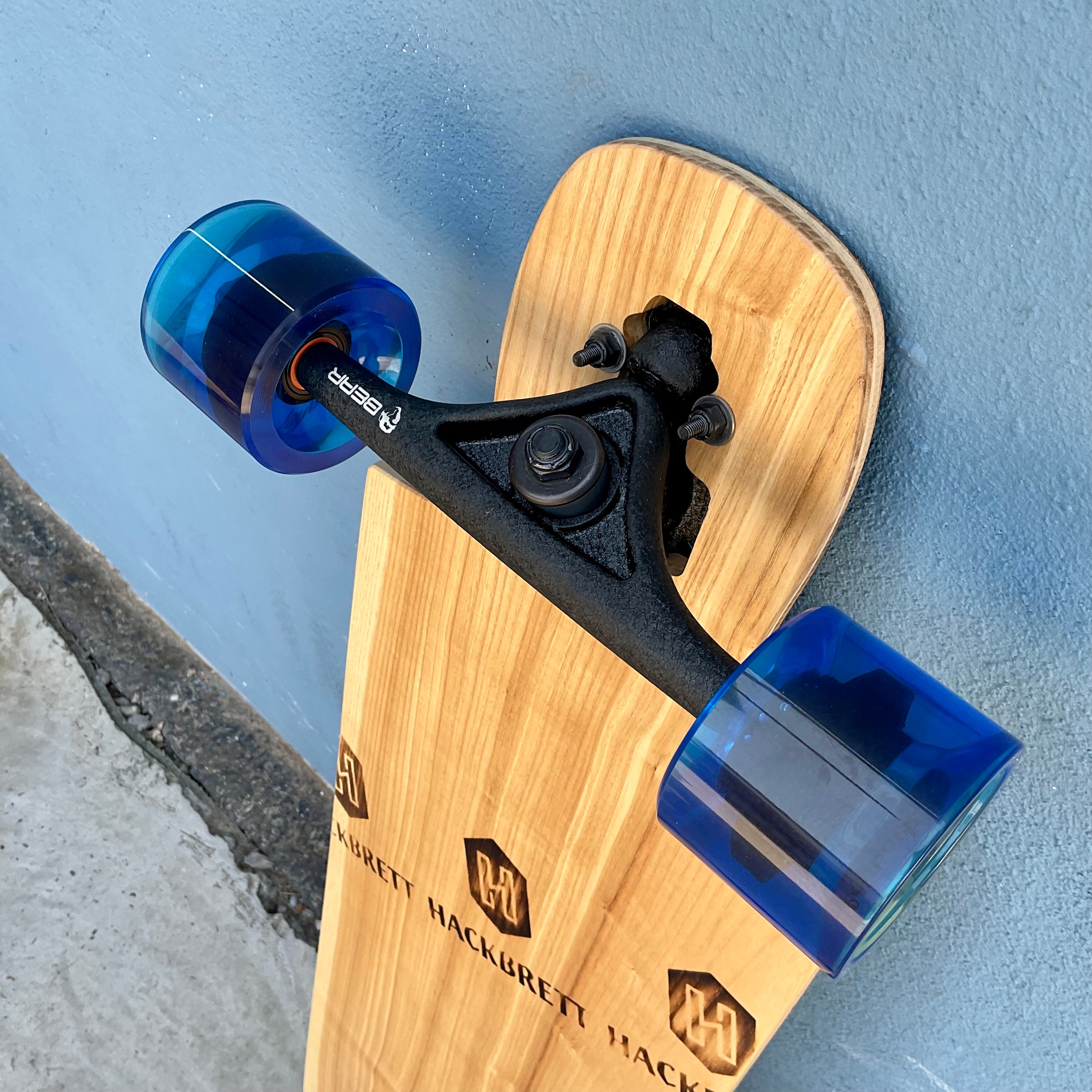 Hackbrett Drop Through Esche Einsteiger Komplett Longboards // Made in Freiburg