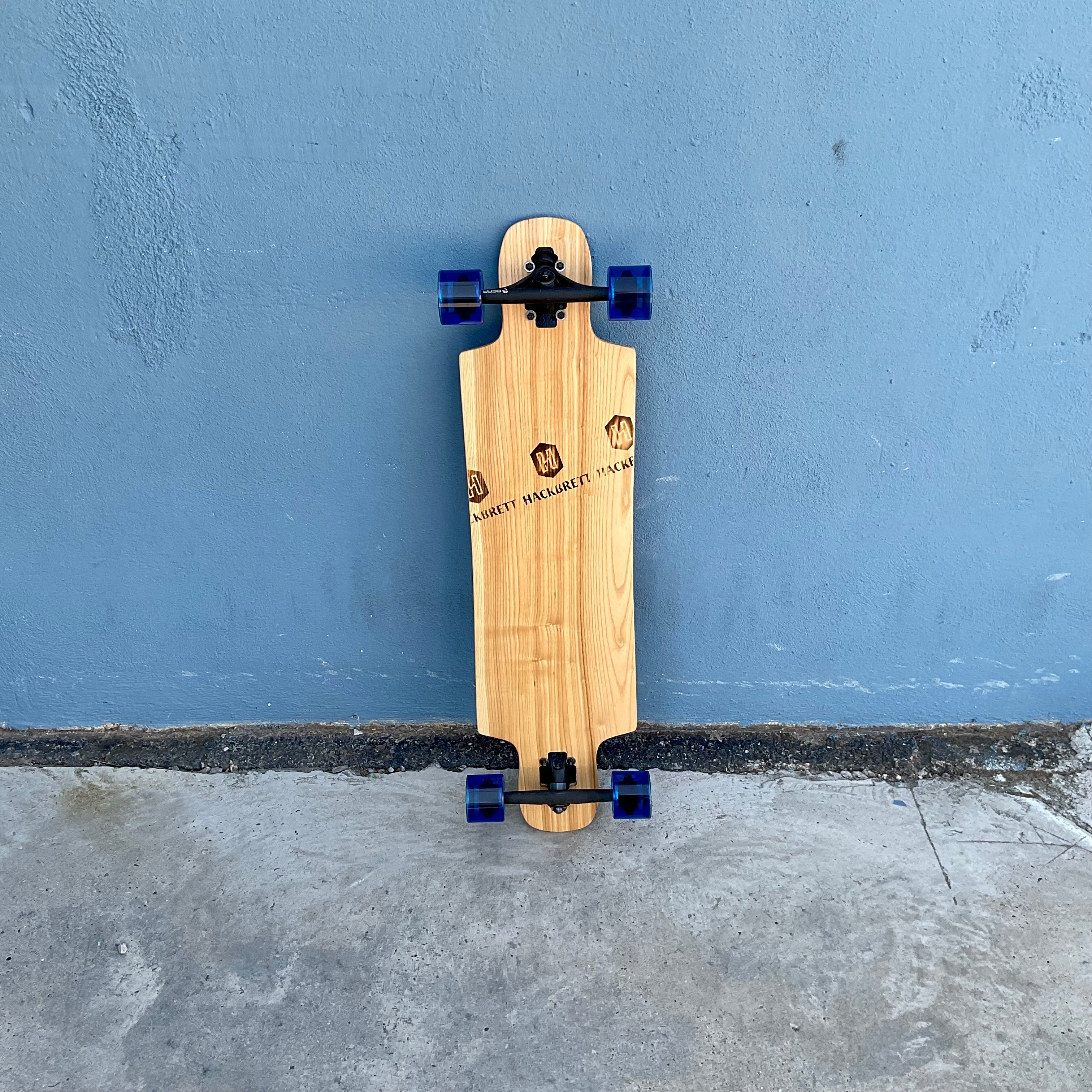 Hackbrett Drop Through Esche Einsteiger Komplett Longboards // Made in Freiburg