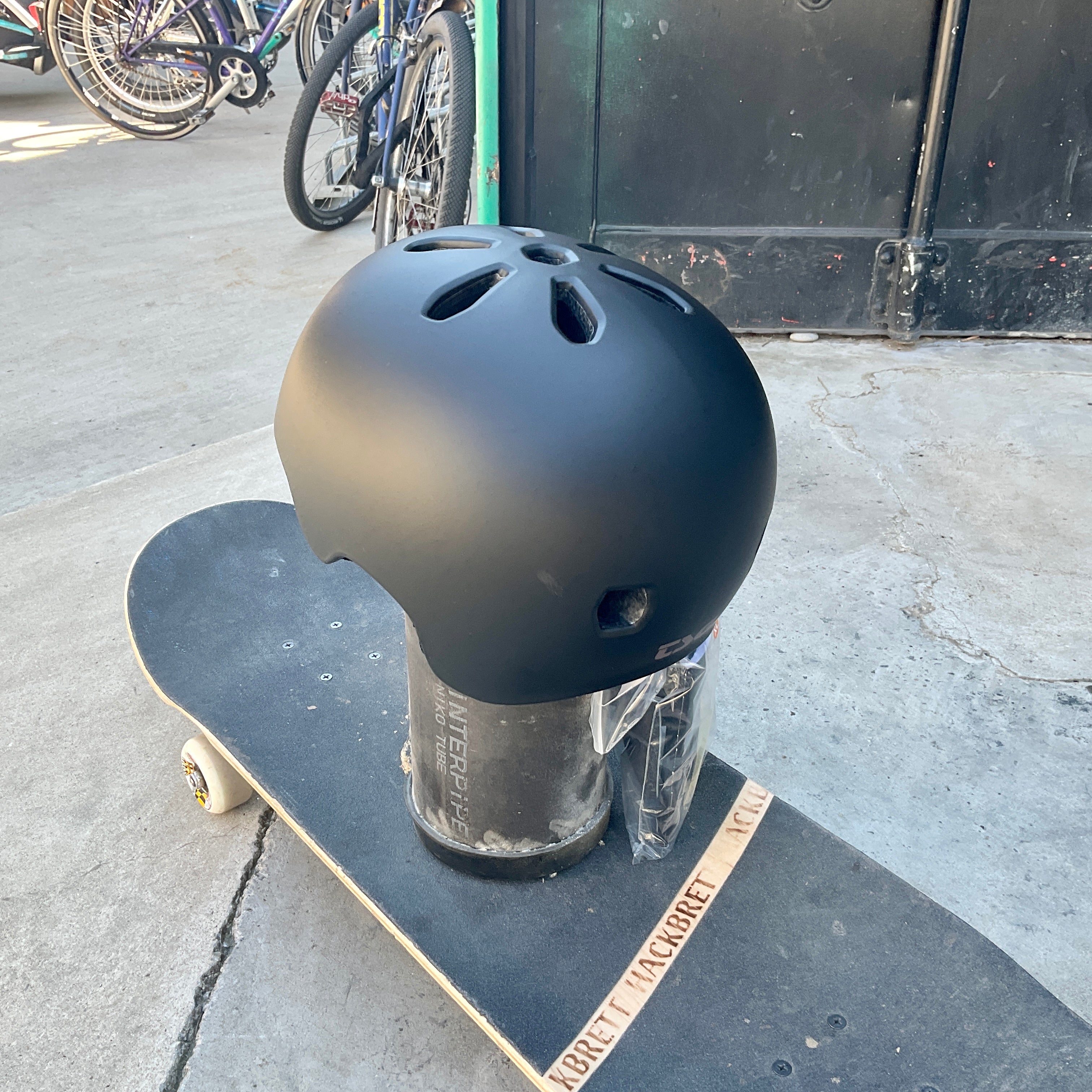 TSG Helm Meta Satin Black L/XL