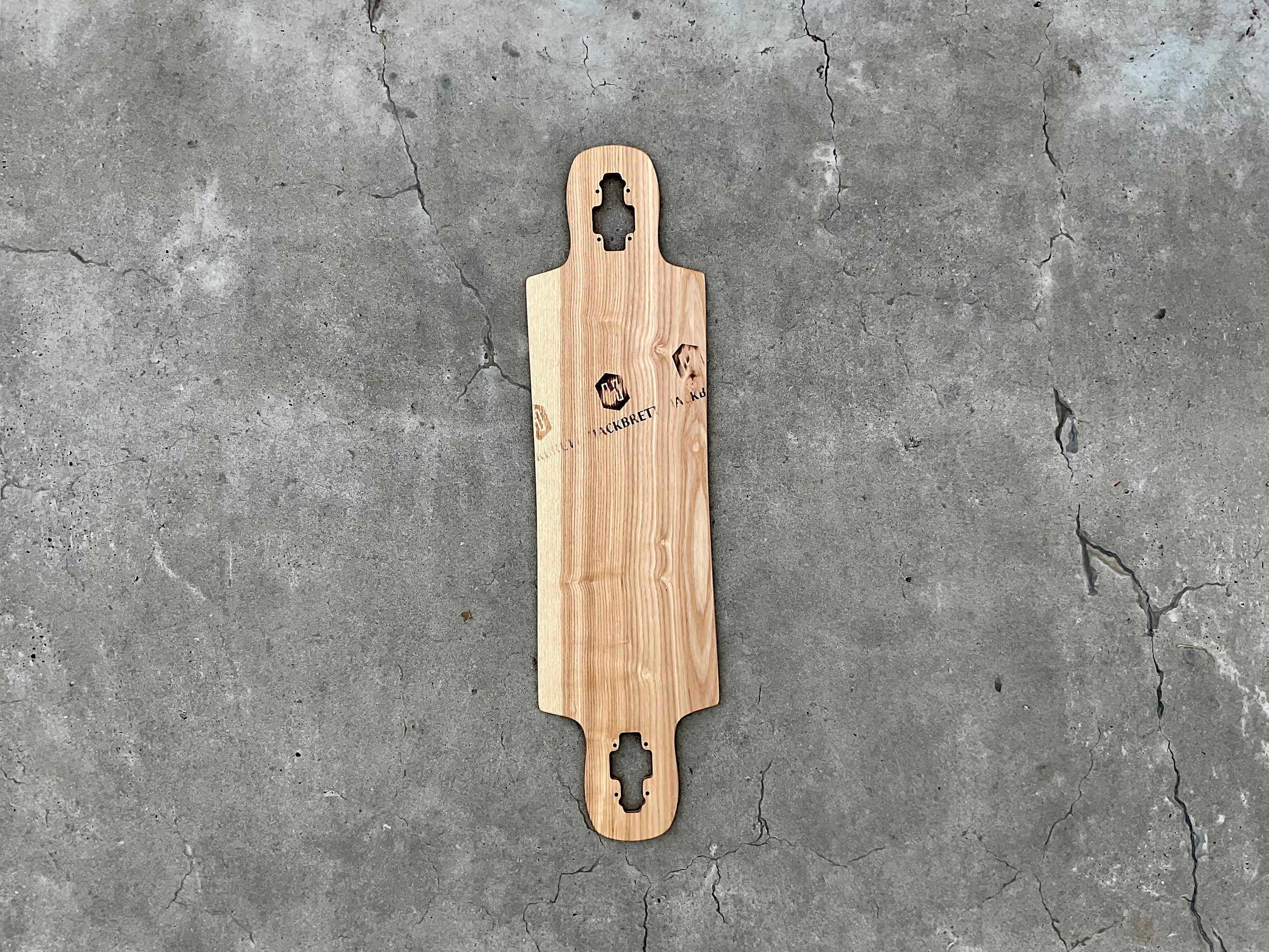 Hackbrett Tick 92cm Esche layback-skateshop.myshopify.com Longboard Skateboard