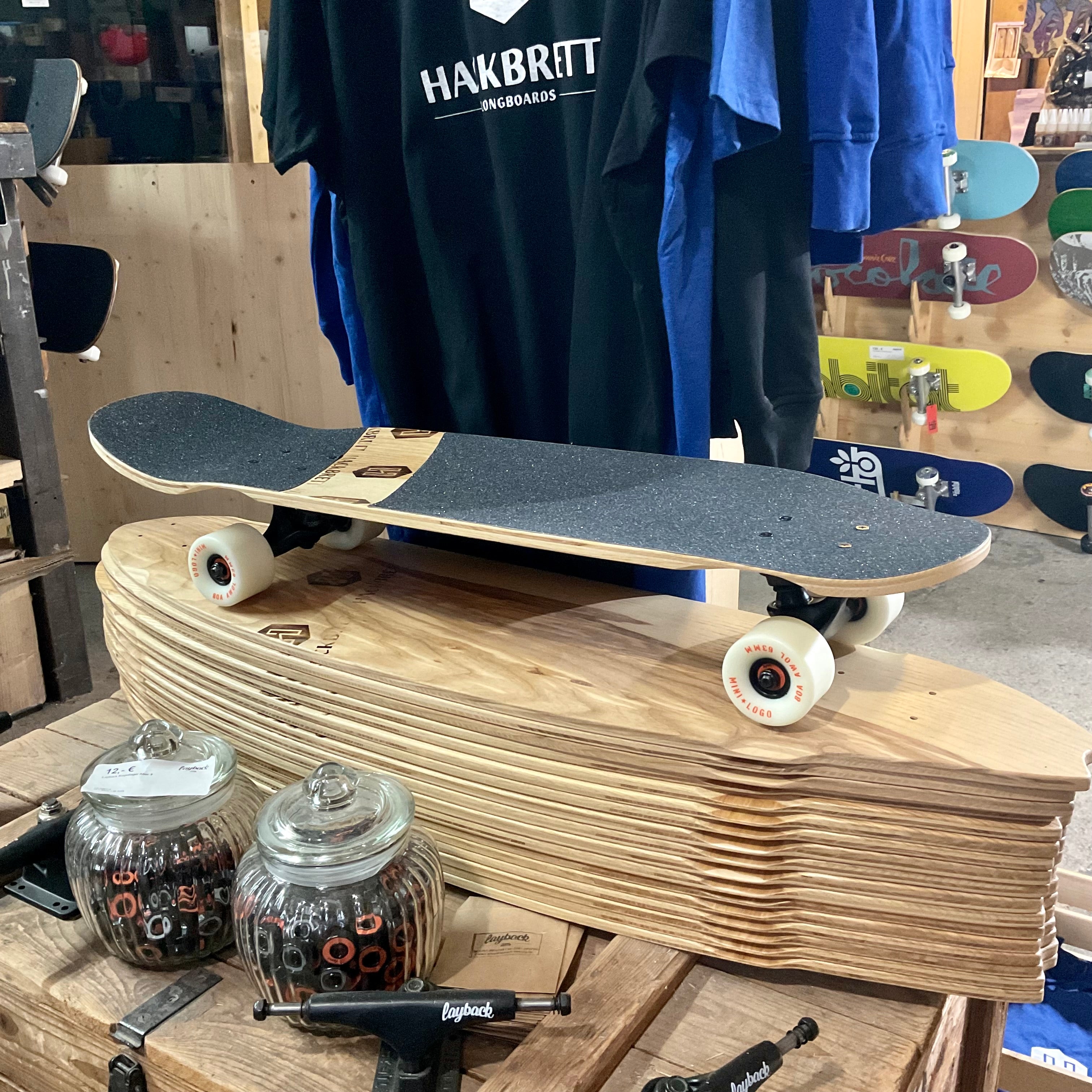 Hackbrett Rantanplan 30.9" Komplettbrett layback-skateshop.myshopify.com Longboard Skateboard