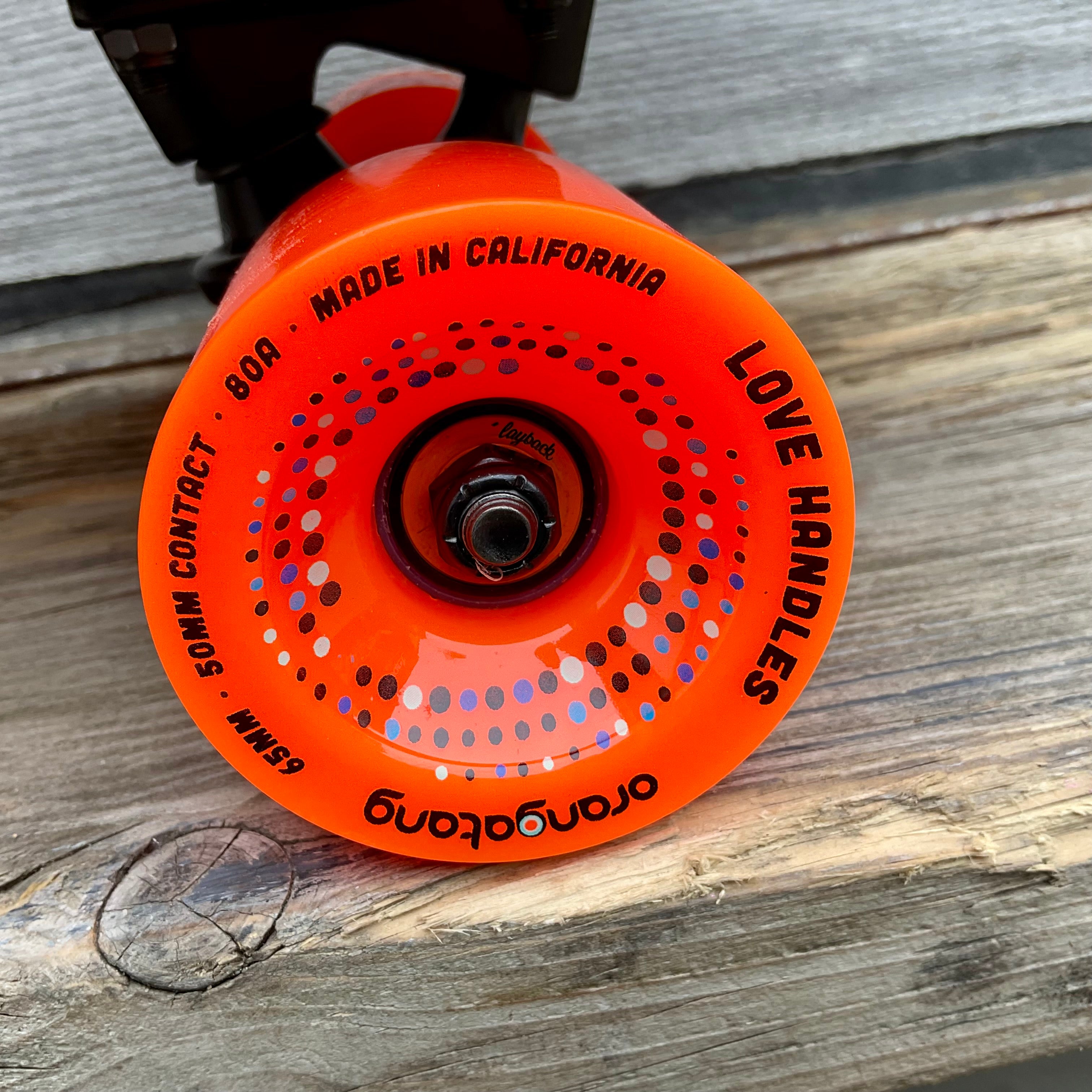 Hackbrett Mini Wasser Kick – Komplettbrett / Orangatang Love Handles