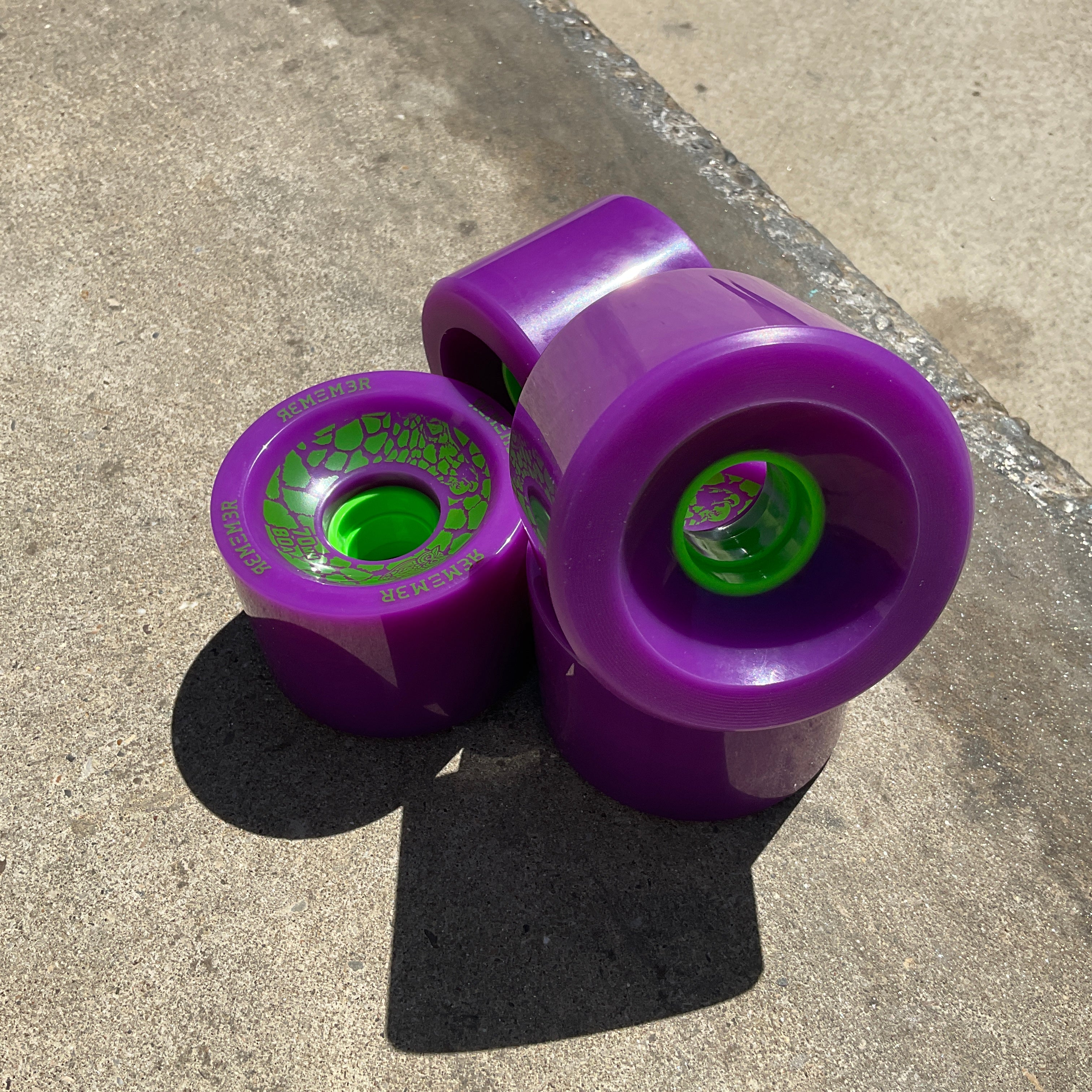 Remember Collective Savannah Slamma Wheels 70mm Purple 80a